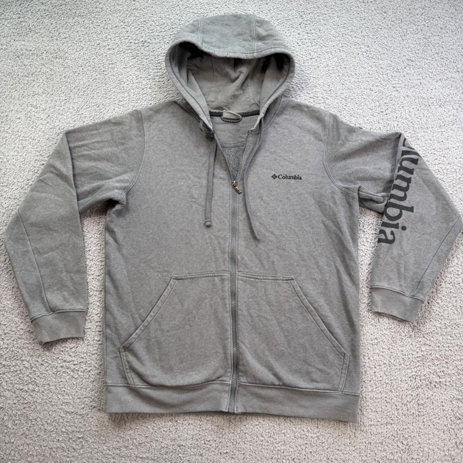 Columbia Columbia Hart Mountain Full Zip Hoodie Gray Fleece Men M Size US L / EU 52-54 / 3 - 1 Thumbnail
