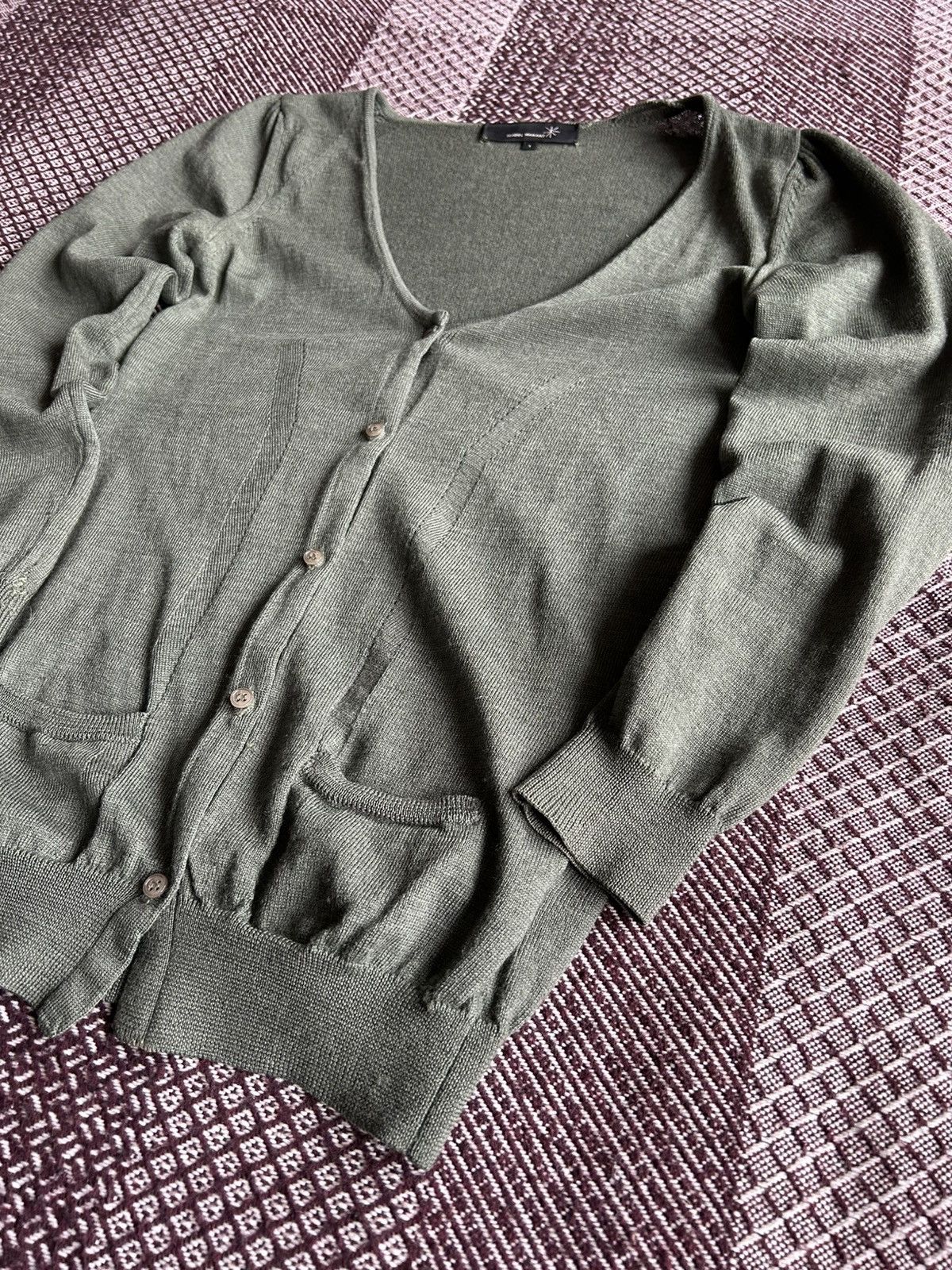 Isabel Marant × Isabel Marant Etoile × Japanese Brand Isabel Marant Wool Merinos Cardigans Old Money Style Size 1 Size S / US 4 / IT 40 - 3 Thumbnail