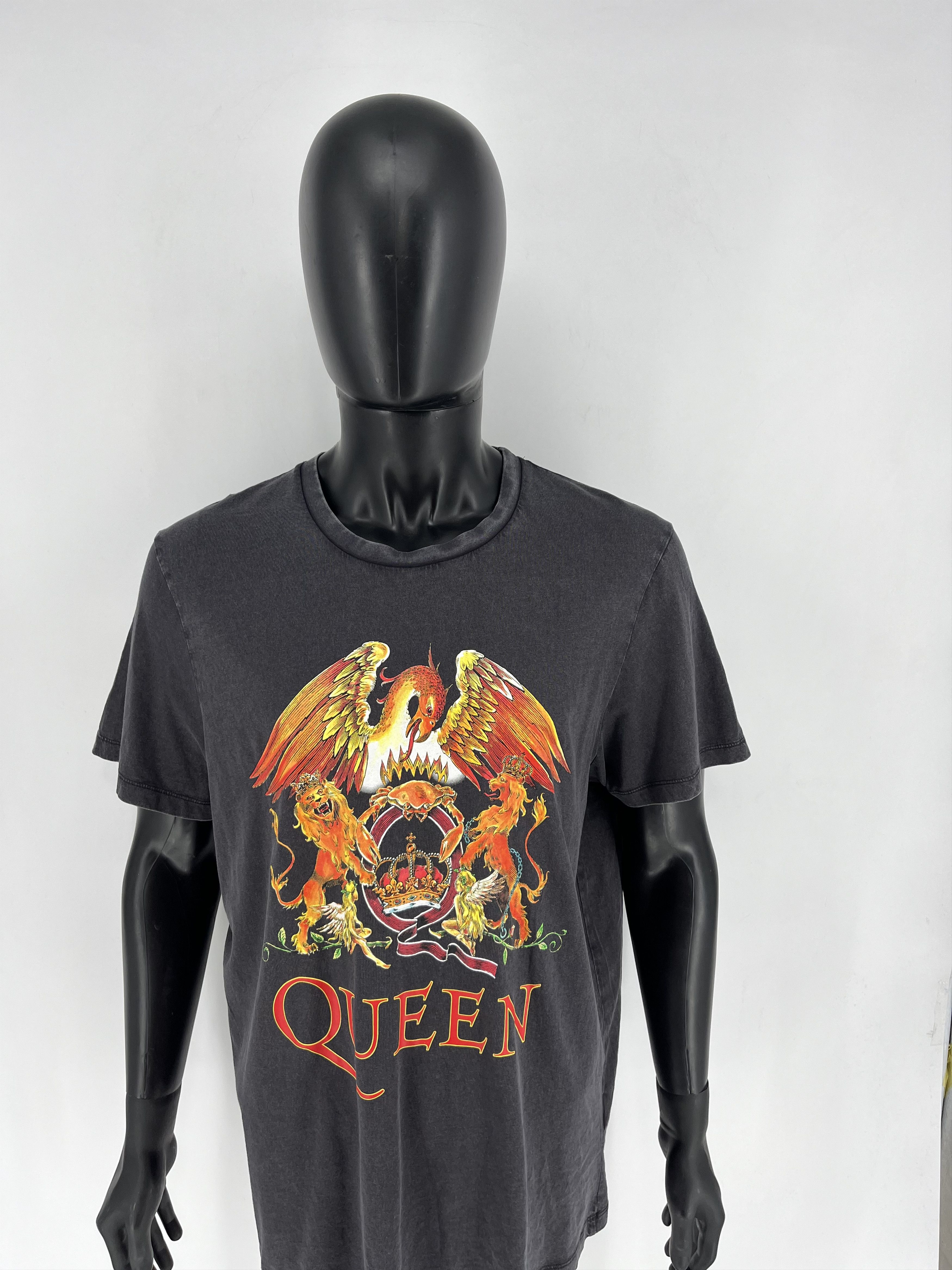 Band Tees × Vintage Mens Vintage QUEEN T Shirt Rock Band Tee Size US L / EU 52-54 / 3 - 5 Thumbnail