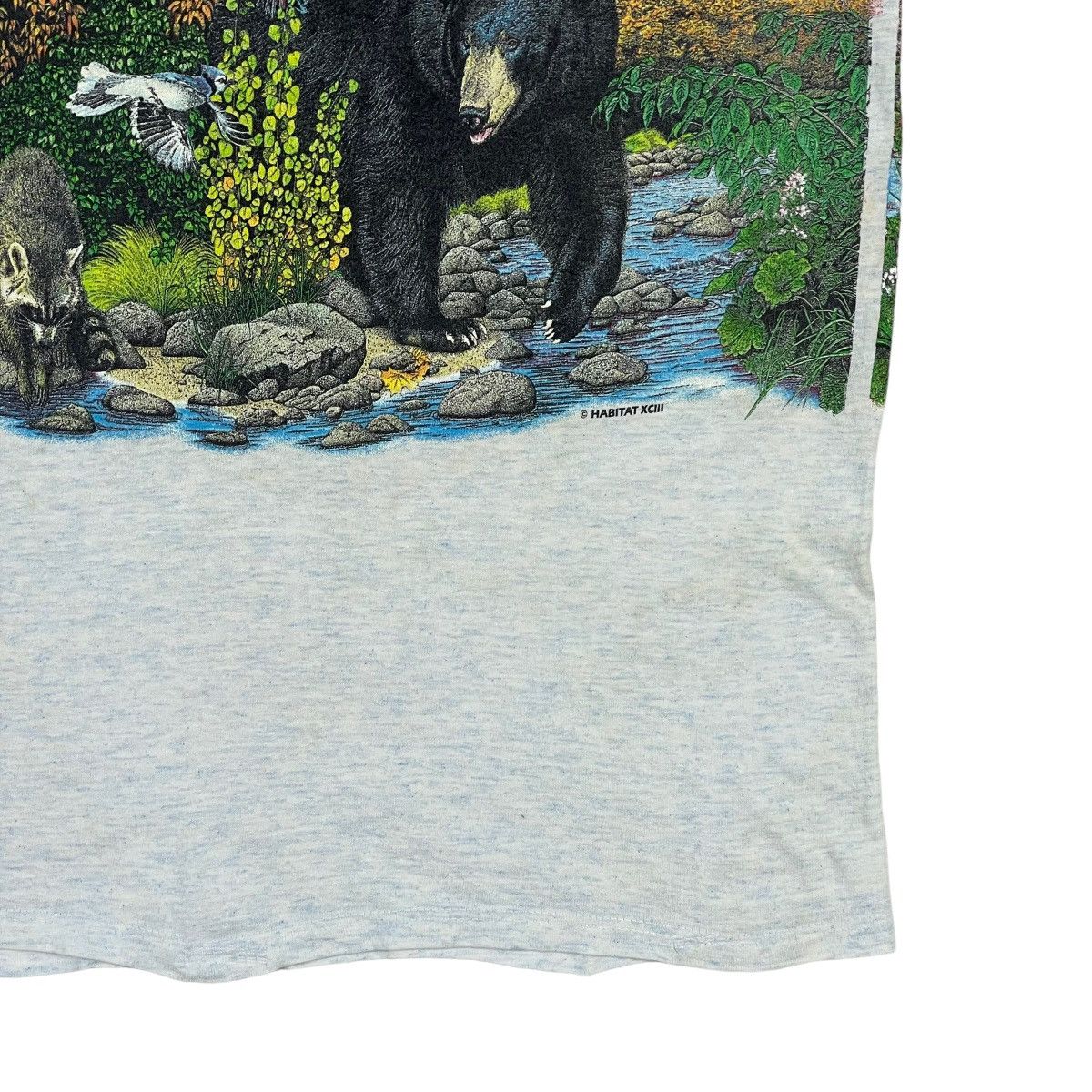 Habitat 🔥LAST PRICE🔥 Vintage 92 AOP Habitat XCII Bears Racoons Tee Size US L / EU 52-54 / 3 - 13 Thumbnail