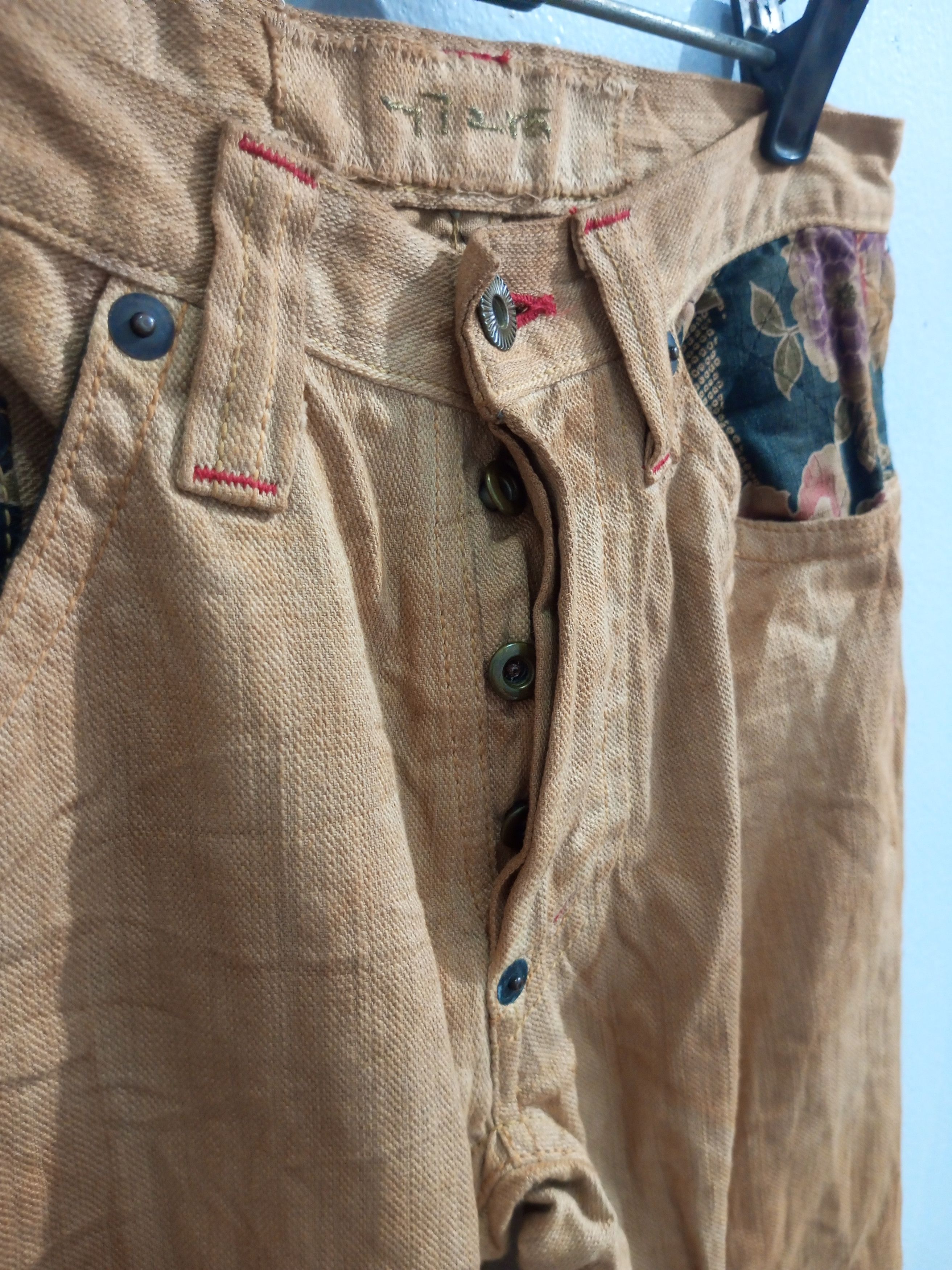 Mizra Jeans Kyoto Vintage Mizra jeans kyoto distressed flared denim jeans Size US 30 / EU 46 - 6 Thumbnail