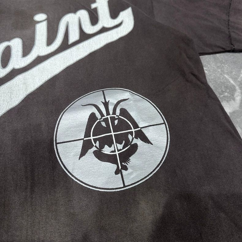 Saint Michael Saint Michael Pattern printed short sleeved shirt Size US M / EU 48-50 / 2 - 3 Thumbnail