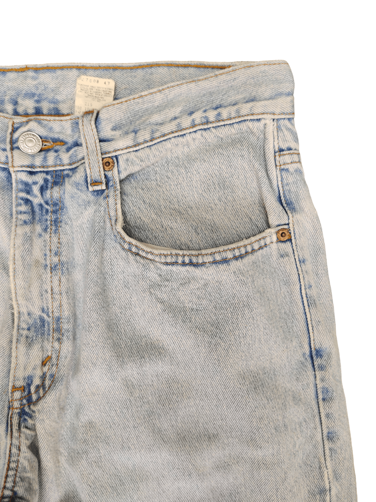 Levi's Vintage Clothing Size 32x29 Vintage Levis 550 Light Wash Jeans Relaxed Fit Size US 32 / EU 48 - 4 Thumbnail