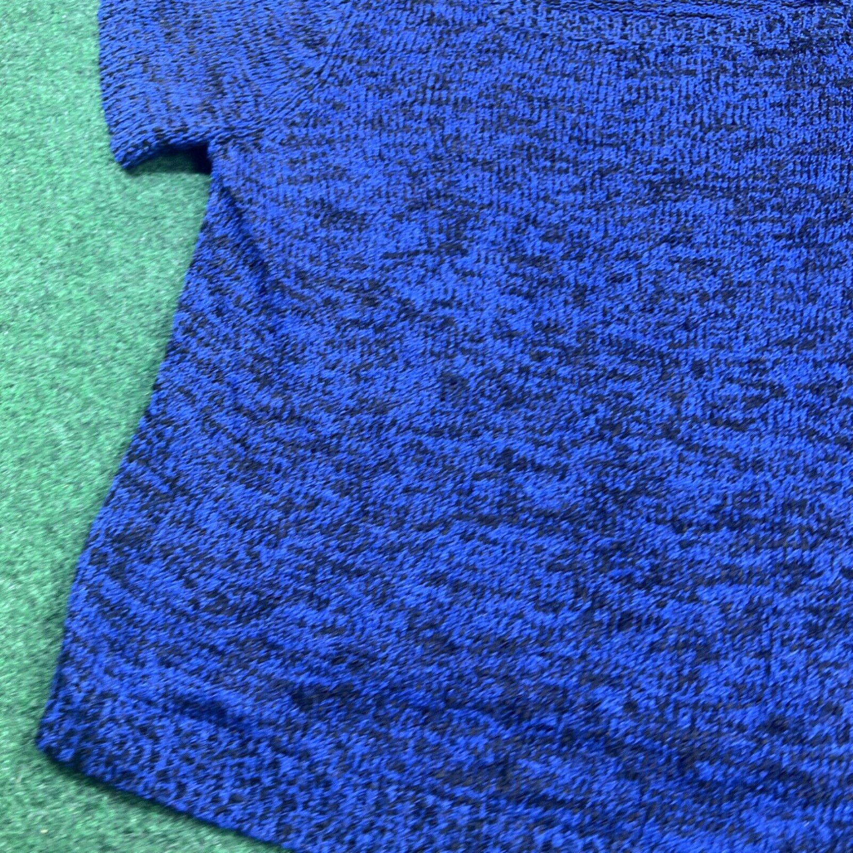 Vintage Prophecy Womens Top Sz XL Blue Black Short Sleeve T Shirt Size XL / US 12-14 / IT 48-50 - 2 Thumbnail