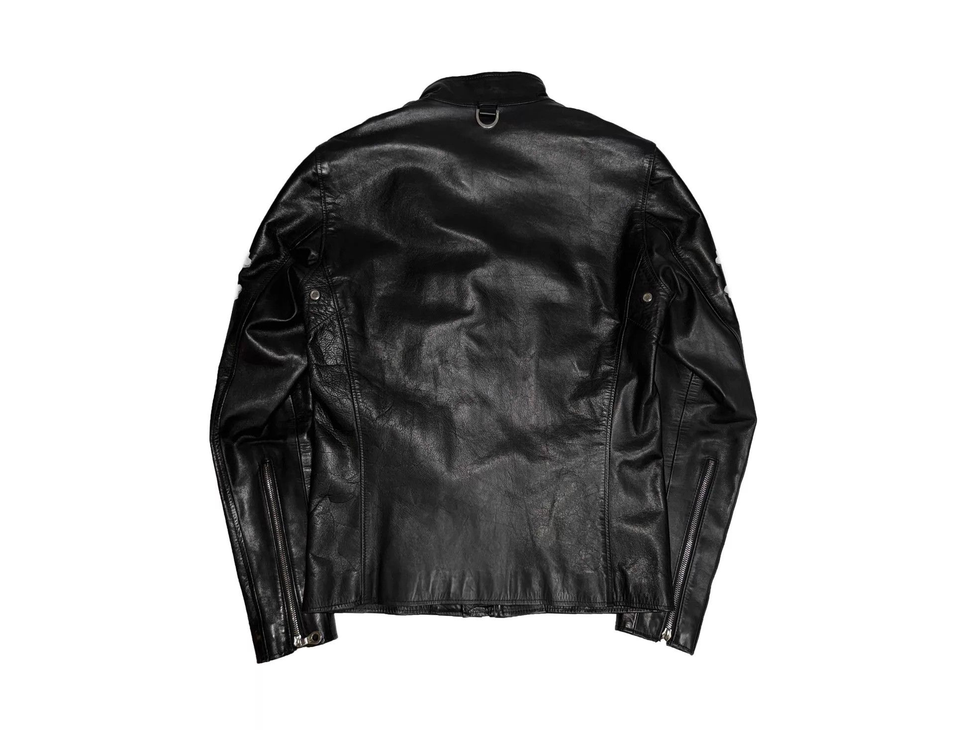 Mastermind Japan MMJ Horsehide Embroidered Skull Jpn Slim Leather Jacket M Size US M / EU 48-50 / 2 - 2 Thumbnail