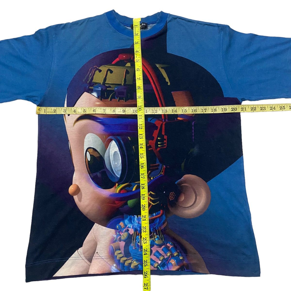 Anime ©️2003 Vintage Astroboy Shirt Big Print 3D Size US M / EU 48-50 / 2 - 10 Thumbnail