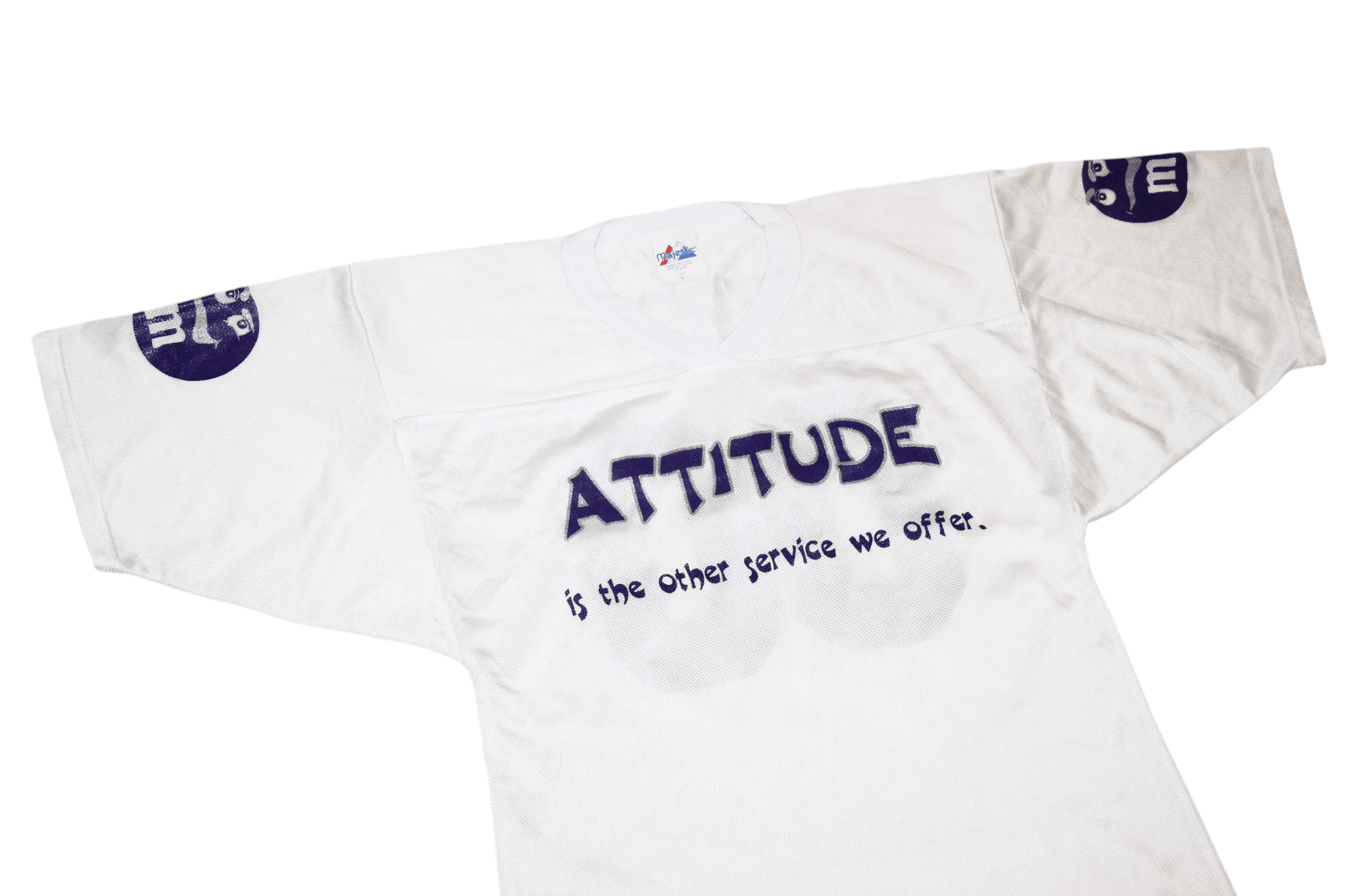 Majestic RARE 90's Majestic x M&M's x Attitude #00 Baseball Jersey Size US S / EU 44-46 / 1 - 11 Thumbnail