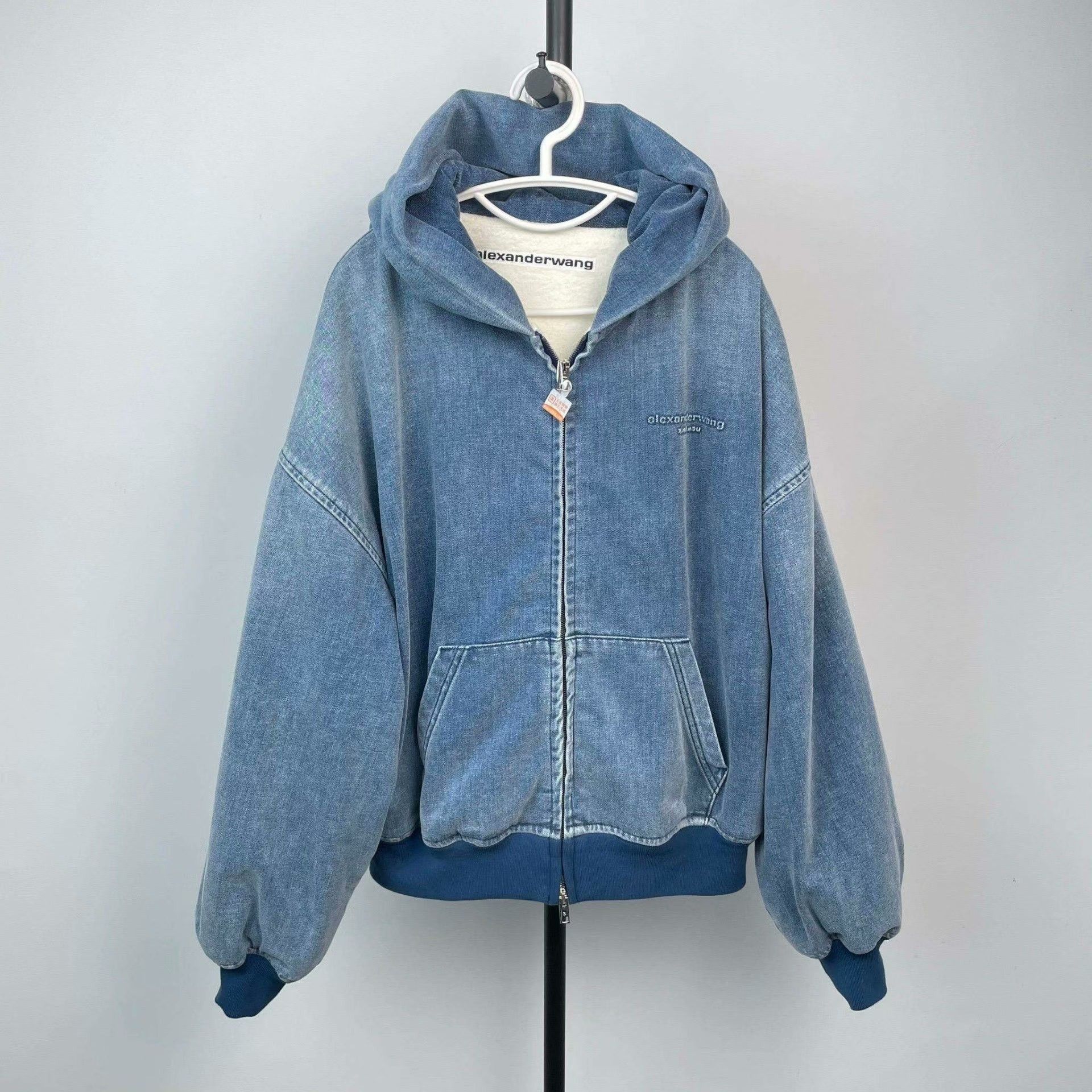 Alexander Wang Alexander Wang Denim Cotton Jacket S Women Size S / US 4 / IT 40 - 1 Thumbnail