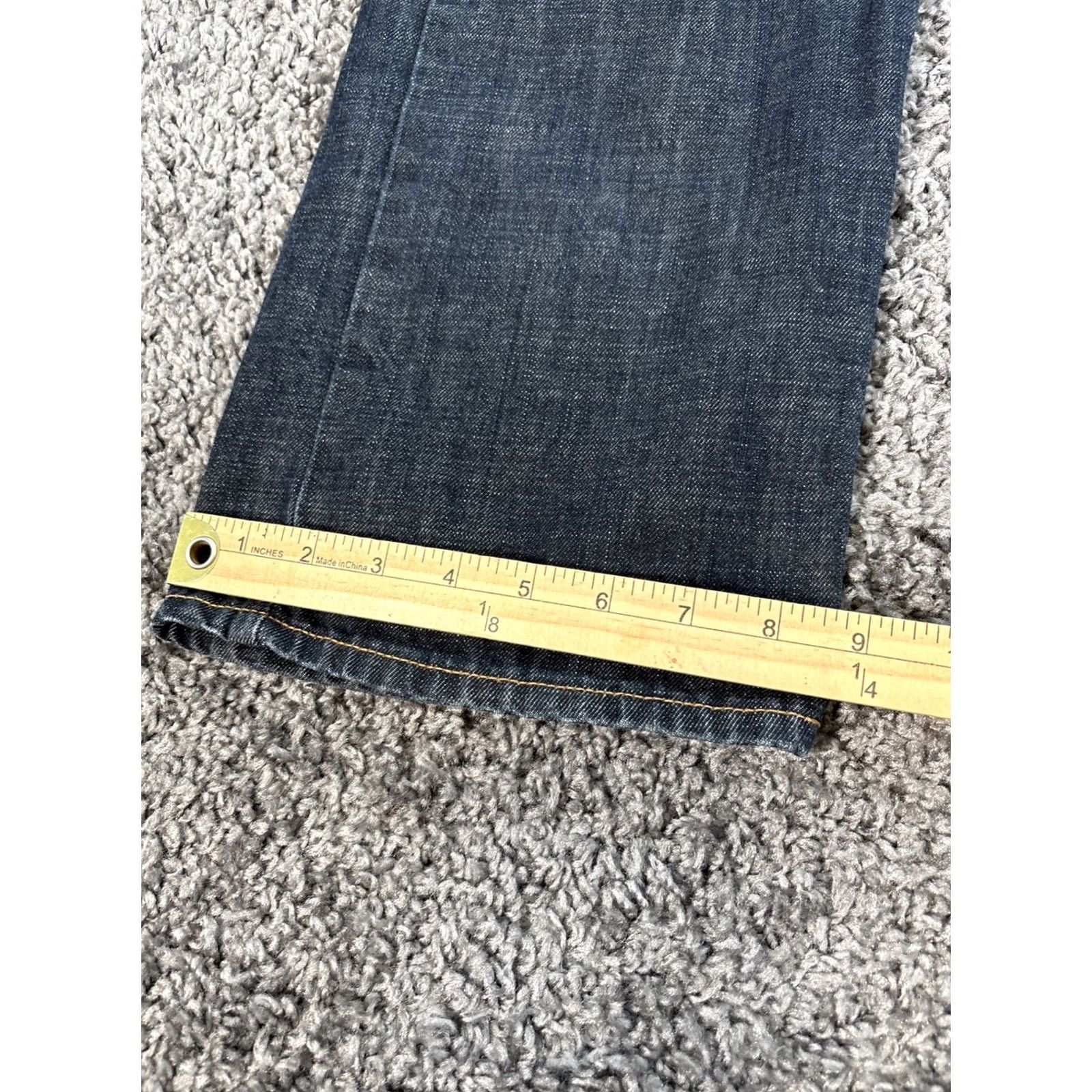 American Eagle Outfitters VINTAGE American Eagle Jeans Men 34x33 Denim Jeans Wide-Leg Distressed 90s Baggy Dark Wash Light Distressing Size US 34 / EU 50 - 3 Thumbnail