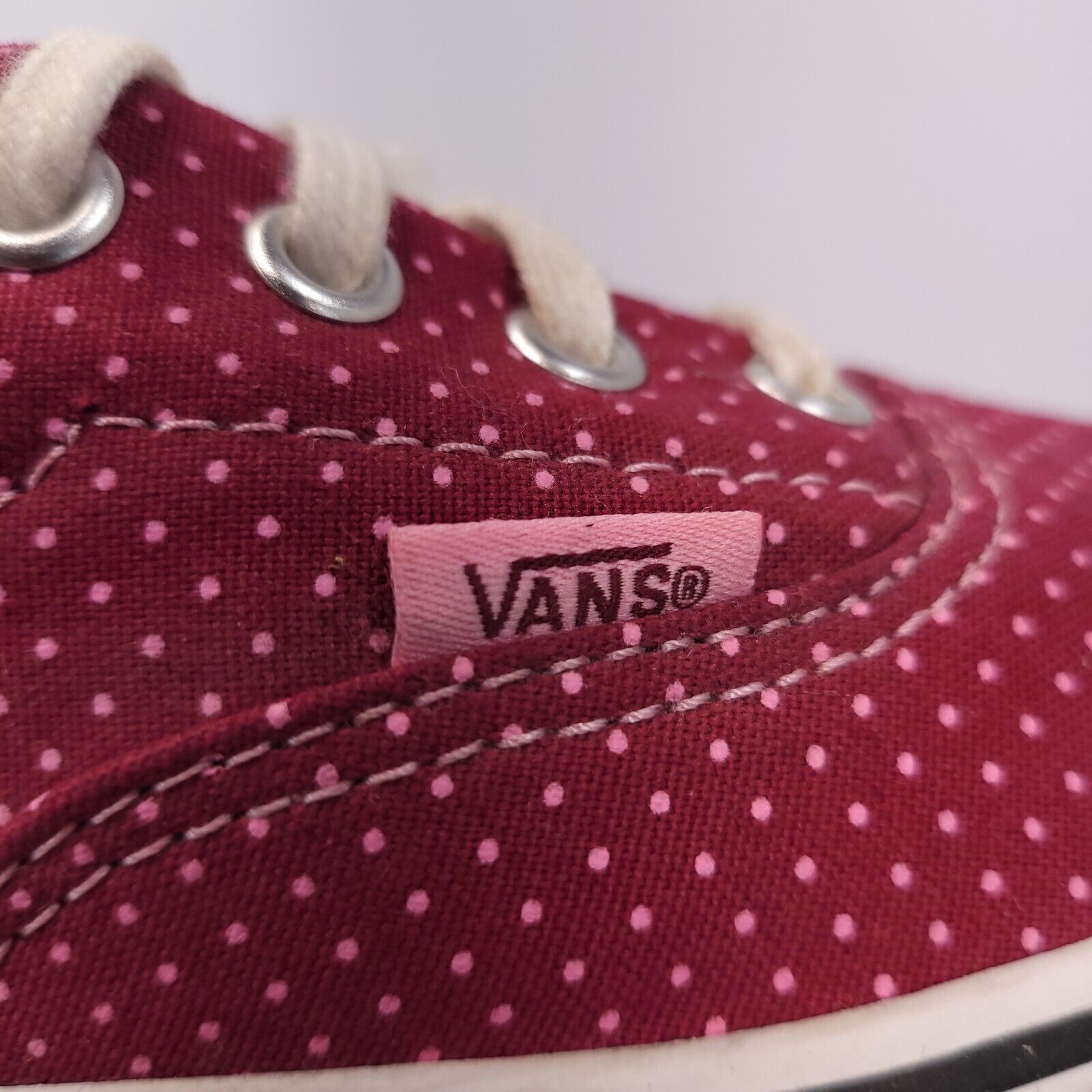 Vans Vans Off the Wall Shoe Women Size 7 Mens 5.5 TC6D Pink White Size US 7 / IT 37 - 8 Thumbnail