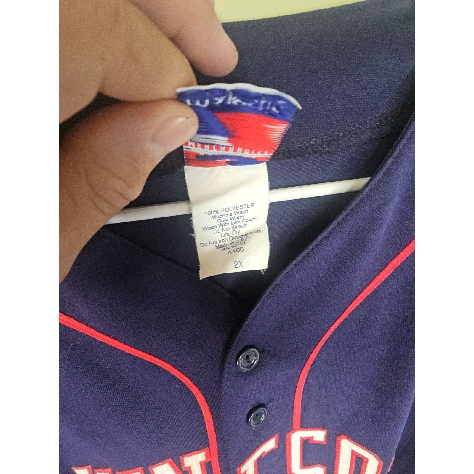 Majestic Vintage Majestic Minnesota Twins Baseball Jersey Blank Sz 2X Size US XXL / EU 58 / 5 - 7 Thumbnail
