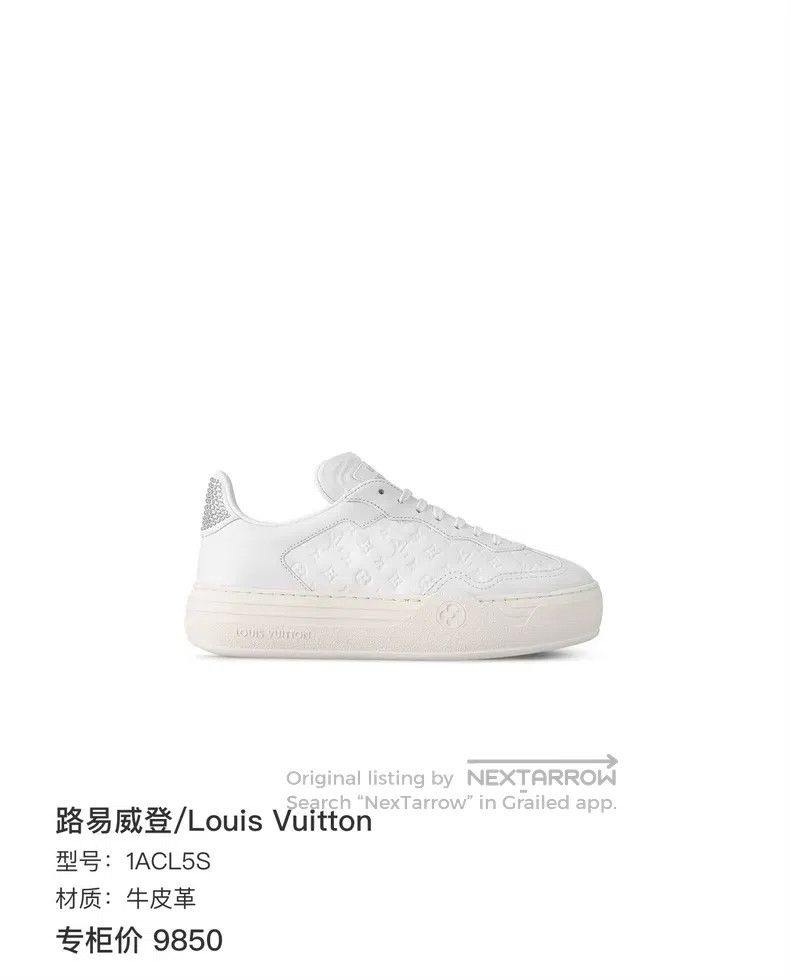 Louis Vuitton Louis Vuitton Groovy Drill Tail Embossed Full Print Board Size US 5.5 / IT 35.5 - 9 Thumbnail
