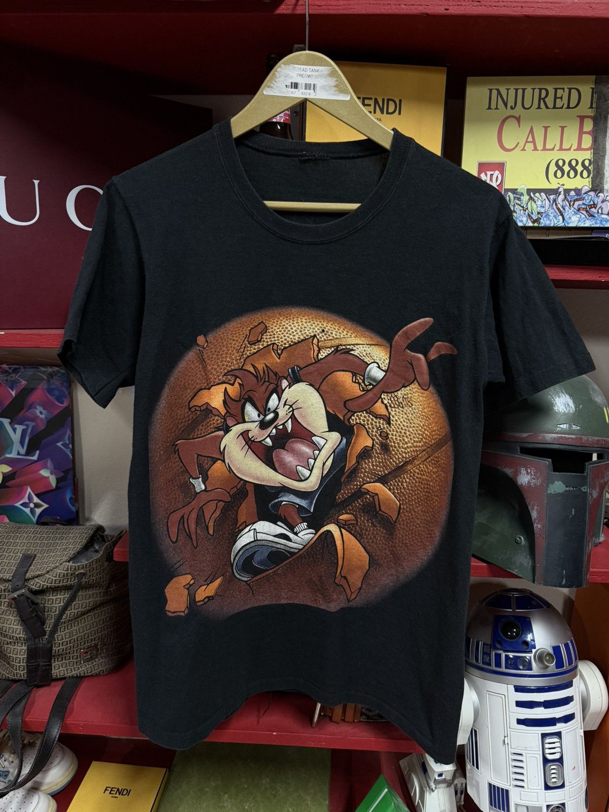 Vintage Vintage Looney Tunes Basketball T-Shirt Adult Size Small Size US S / EU 44-46 / 1 - 4 Thumbnail