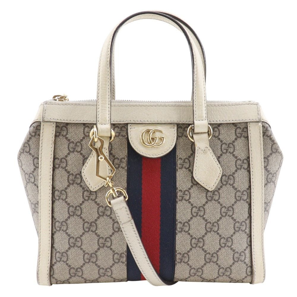 Gucci Gucci Gucci Ophidia GG Supreme 2way bag Textile Handbag 547551 DUTY FREE for USA Size ONE SIZE - 1 Thumbnail