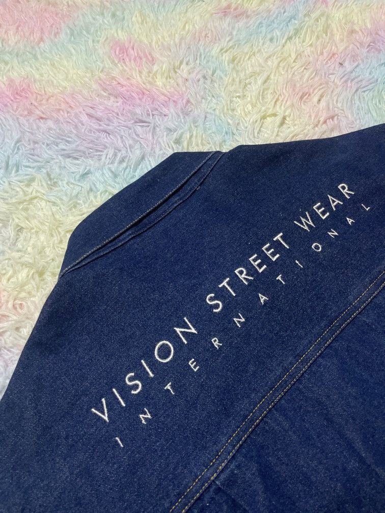 Vintage × Vision Streetwear Vision Streetware Denim Jacket Size US L / EU 52-54 / 3 - 11 Thumbnail