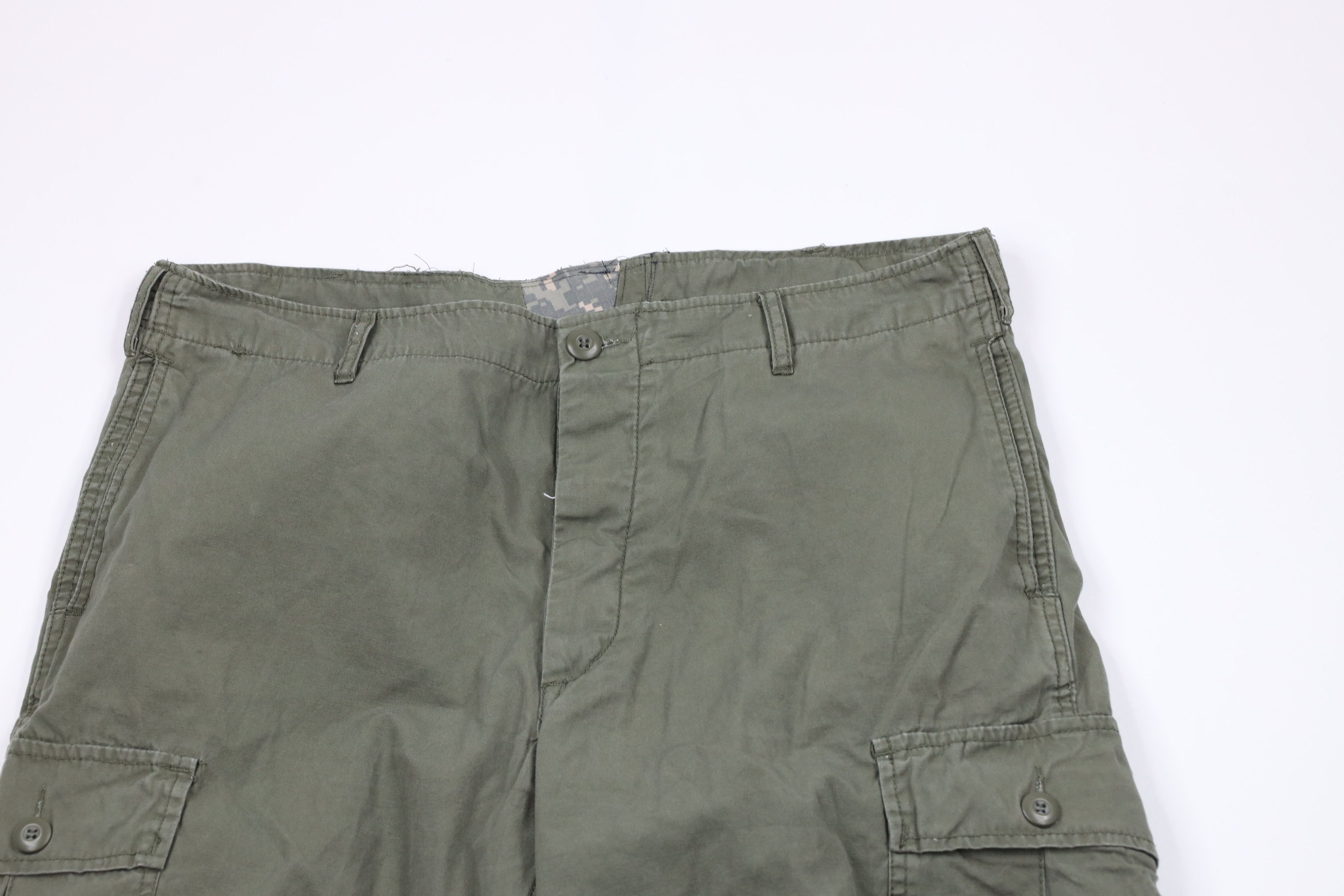 Vintage Vintage 90s German Military Fly Tropical Combat Cargo Pants Size US 36 / EU 52 - 2 Thumbnail