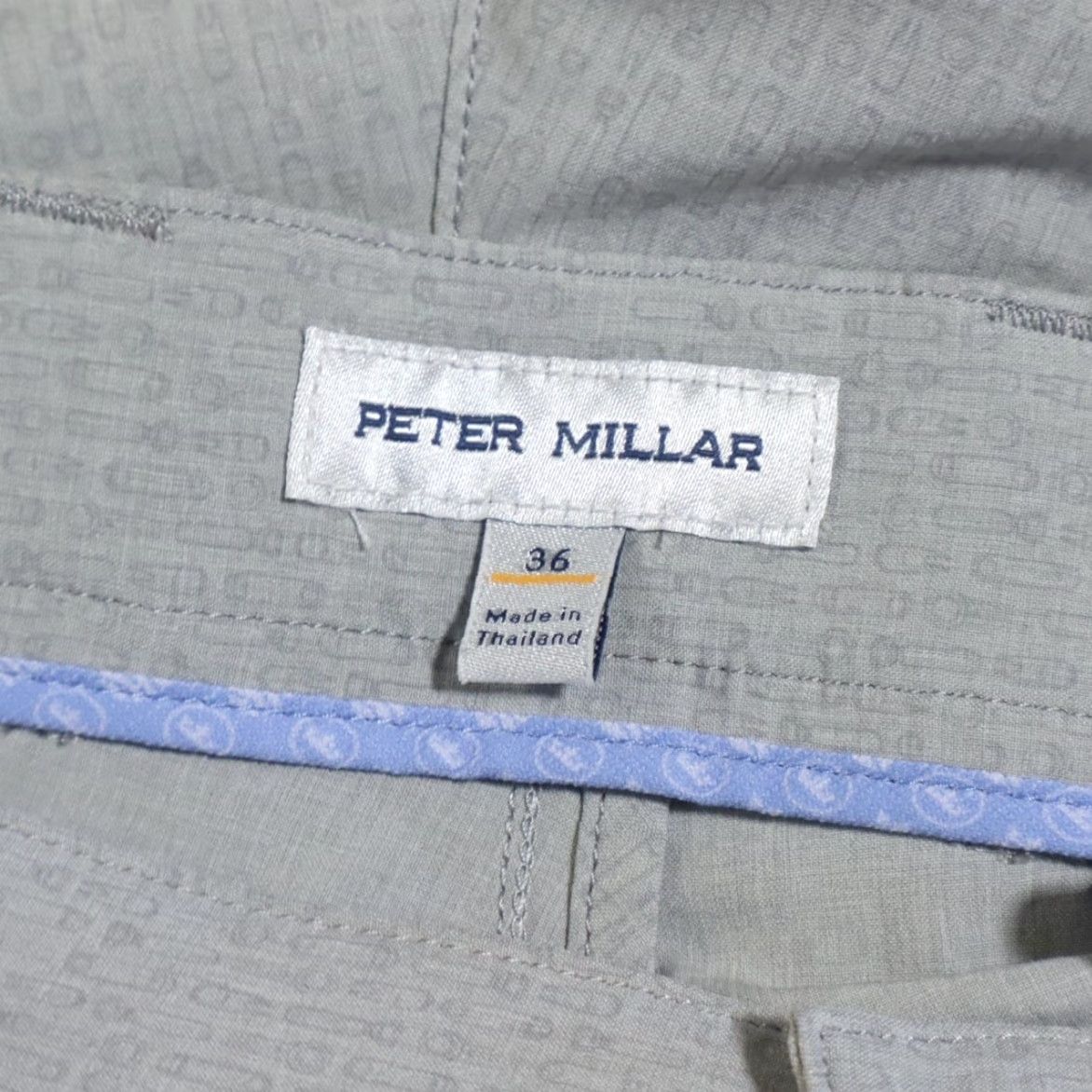 Peter Millar Peter Millar Golf Shorts Gale Men's 36 Shackleford Drink N' Duff High Stretch Polyester Microfiber Regular Inseam 9in 18in Waist Shackleford Short Size US 36 / EU 52 - 5 Thumbnail