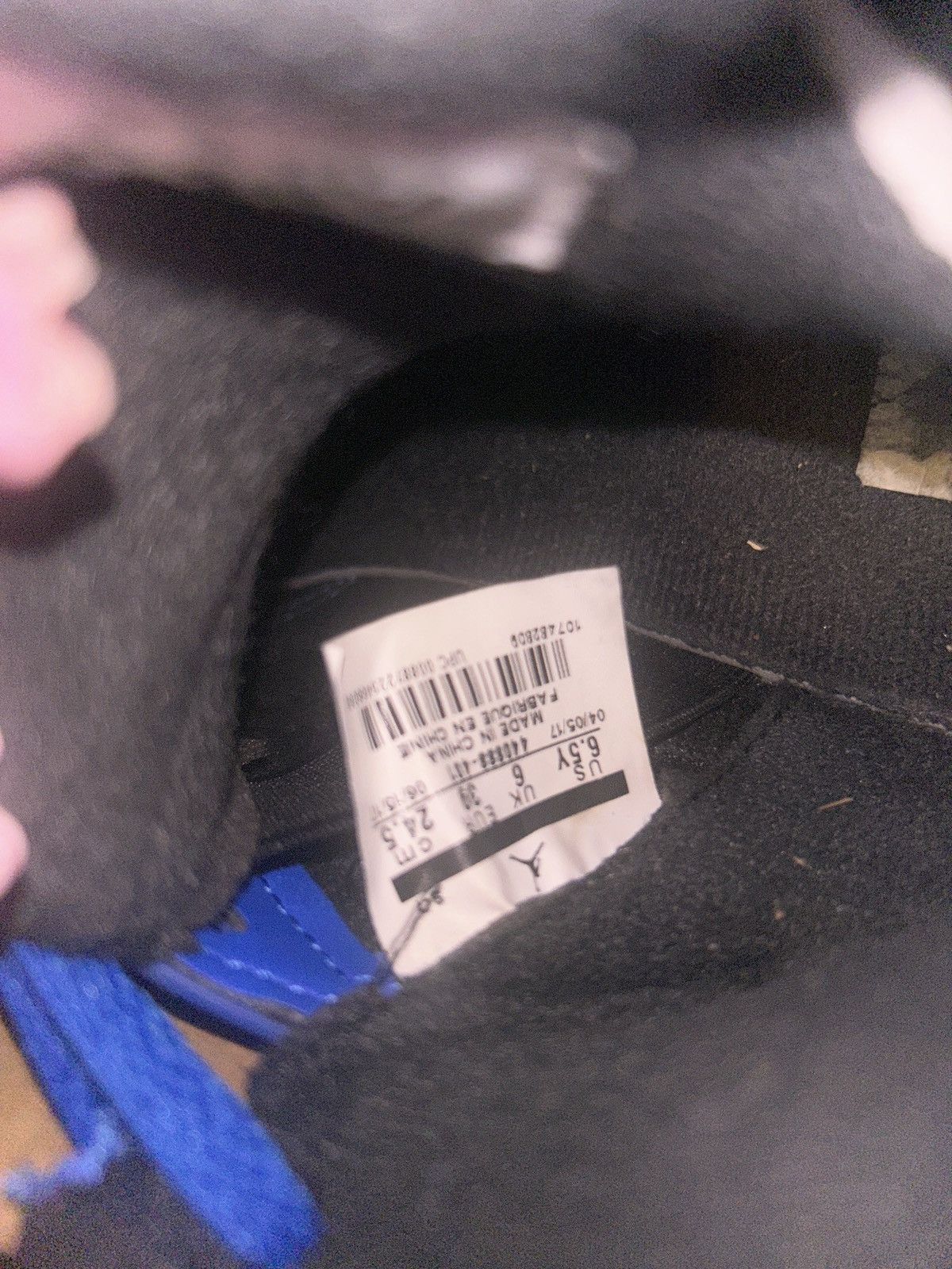 Jordan Brand Jordan 5 Retro “Blue Suede Size US 6.5 / EU 39-40 - 5 Thumbnail