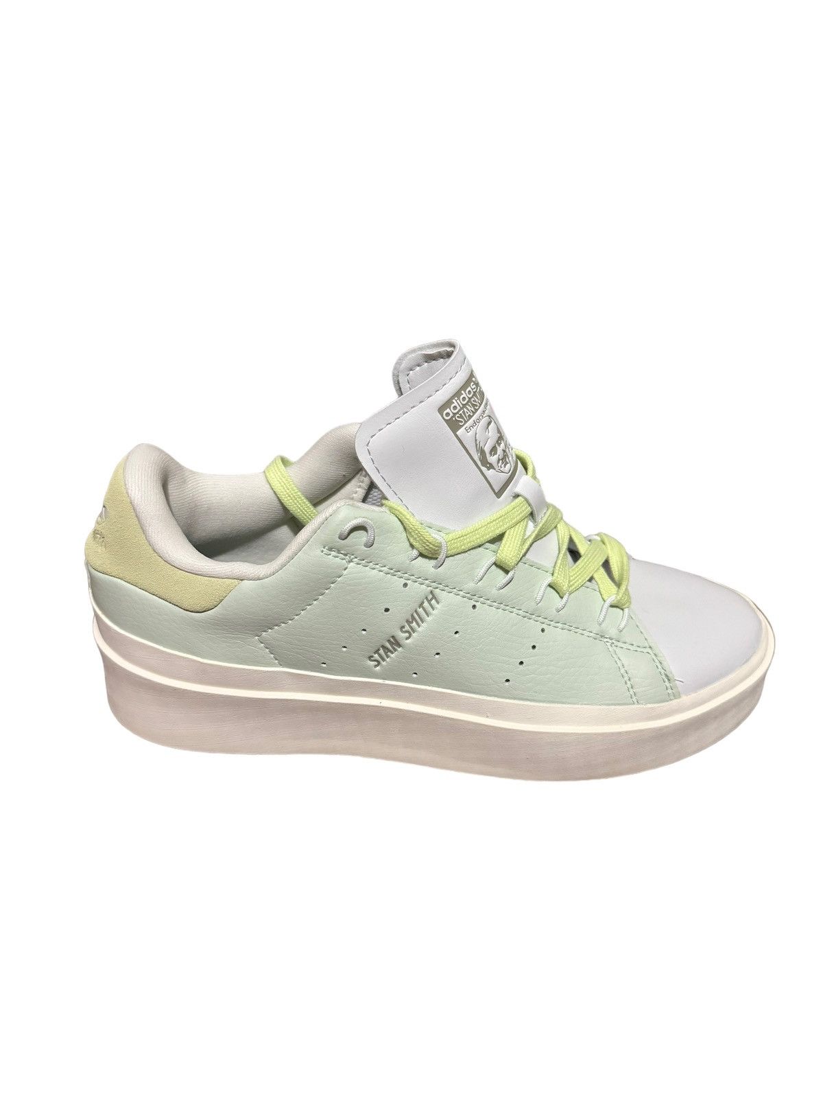 image of Adidas Stan Smith Shoes in Green, Women's (Size 8.5)