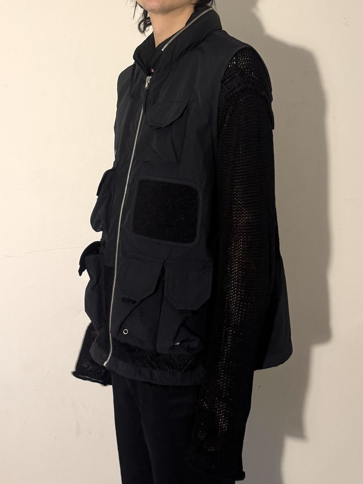 Helmut Lang Helmut Lang Black Tactical Vest Size US M / EU 48-50 / 2 - 4 Thumbnail