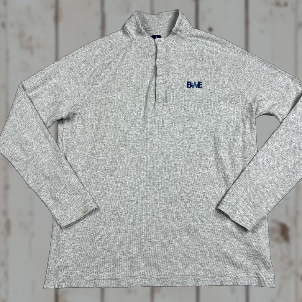 johnnie-O Johnnie-O Shirt Mens Large Gray 1/4 Snap Pullover Mock Neck Embroidered BWE Shirt Mens Large Gray 1/4 Snap Pullover Mock Neck Embroidered BWE Size US L / EU 52-54 / 3 - 1 Thumbnail
