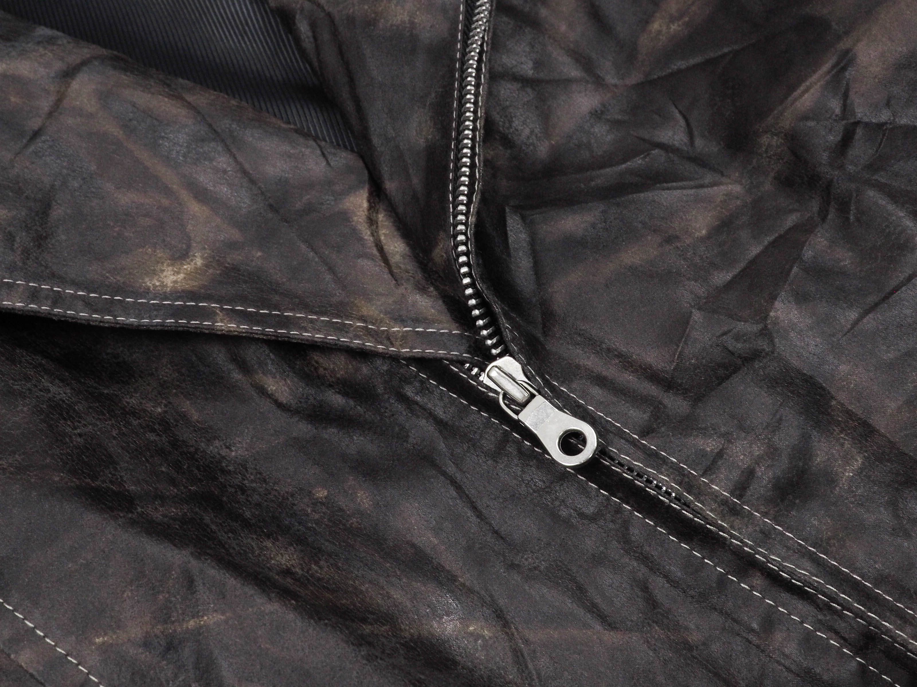 Tornado Mart Tornadomart rust leather jacket Size US L / EU 52-54 / 3 - 7 Thumbnail
