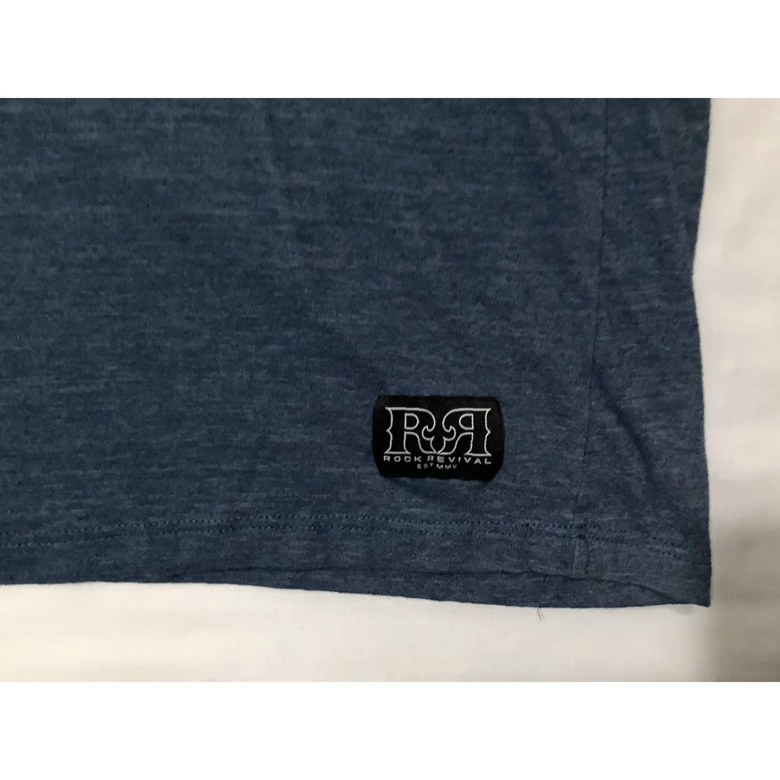 Vintage Rock Revival Shirt Mens 2XL Blue American Icon Graphic Tee Tagless LA USA Size US XXL / EU 58 / 5 - 3 Thumbnail
