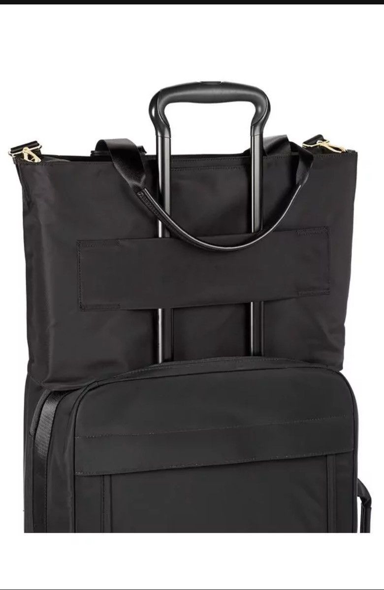 Tumi Authentic TUMI Mauren Tote Voyageur Black Nylon Size ONE SIZE - 19 Thumbnail