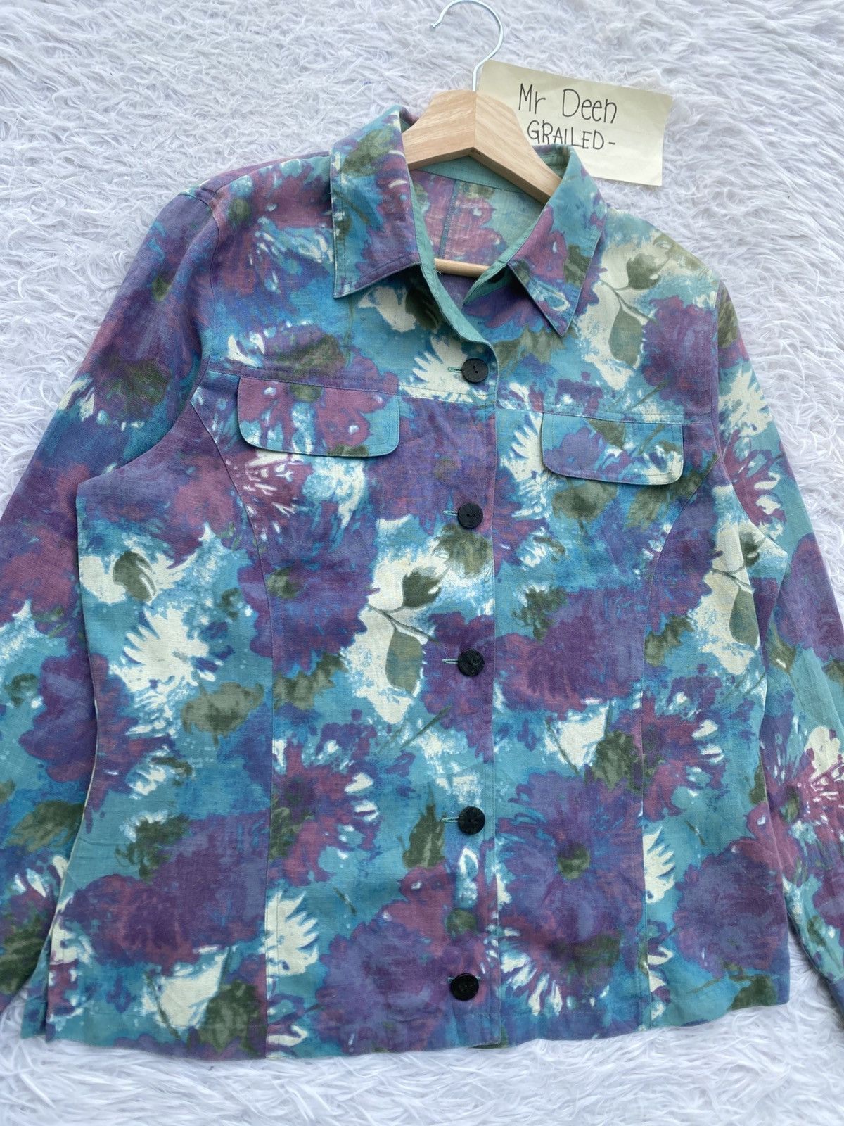 Longchamp Rare Longchamp Tie Dye Shirt Size M / US 6-8 / IT 42-44 - 6 Thumbnail