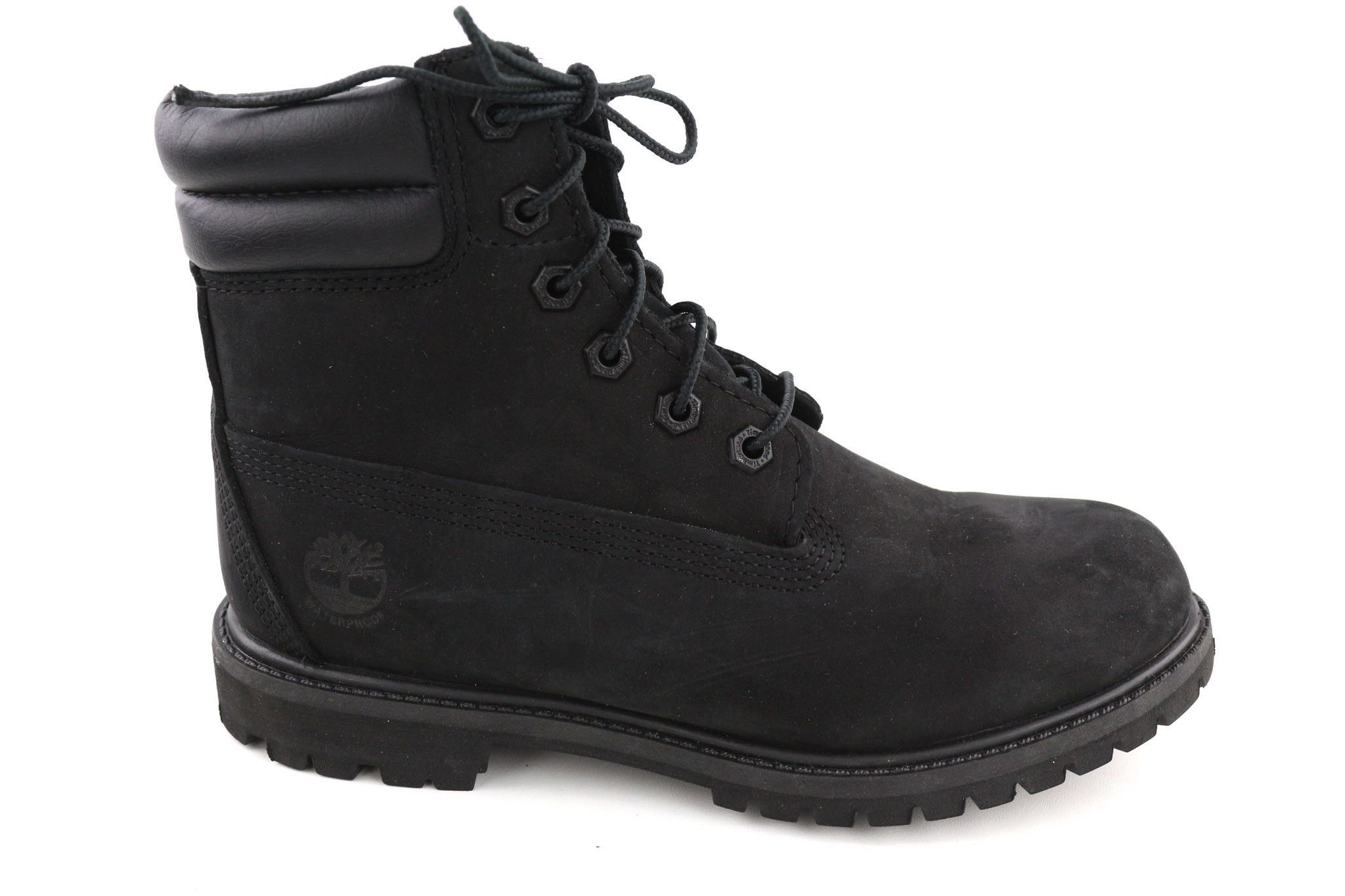Timberland A15QY-A4498 EU38/38.5 Black Leather Boots Shoes 81157 Size US 7 / IT 37 - 16 Thumbnail