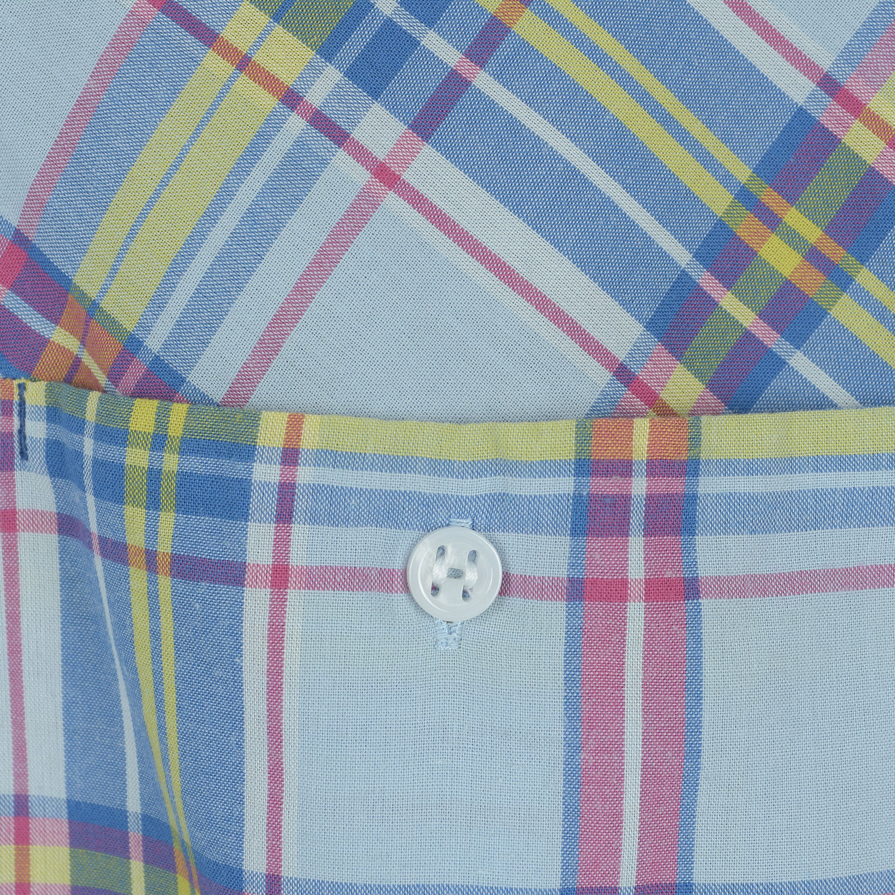 Haglofs KAHA Men Casual Shirt Check Formal Button Up Short Sleeved Size US S / EU 44-46 / 1 - 3 Thumbnail