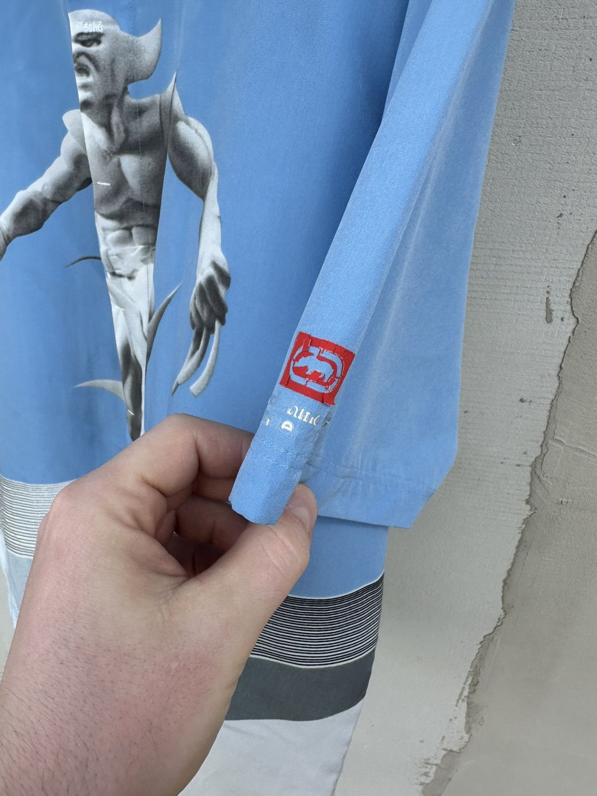 Ecko Unltd. × Vintage Vintage Ecko x Marvel shirt- rare - streetwear Size US L / EU 52-54 / 3 - 7 Thumbnail