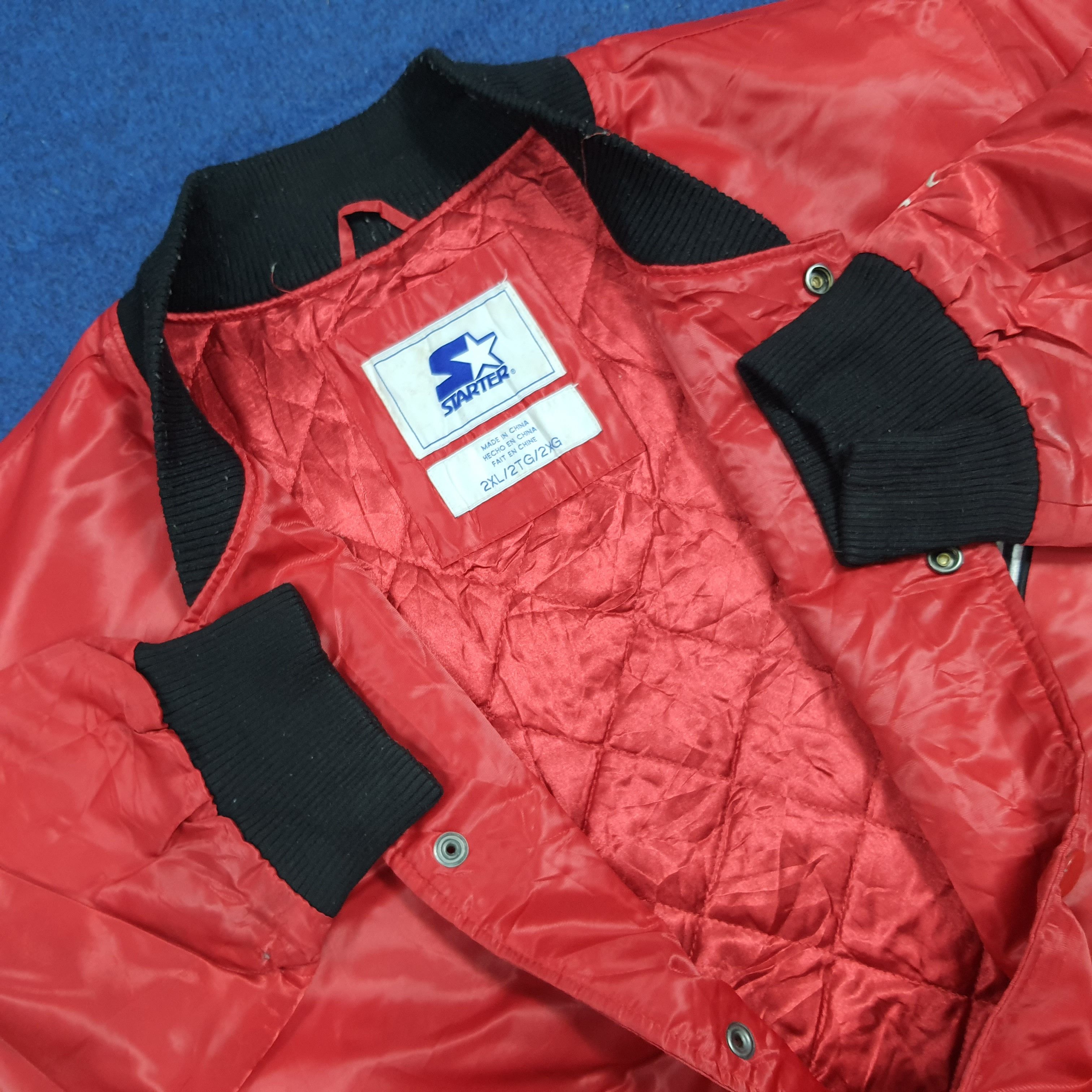 Starter Vintage 90s Starter Rip City Bomber NBA Basketball C281N14 Size US XXL / EU 58 / 5 - 7 Thumbnail