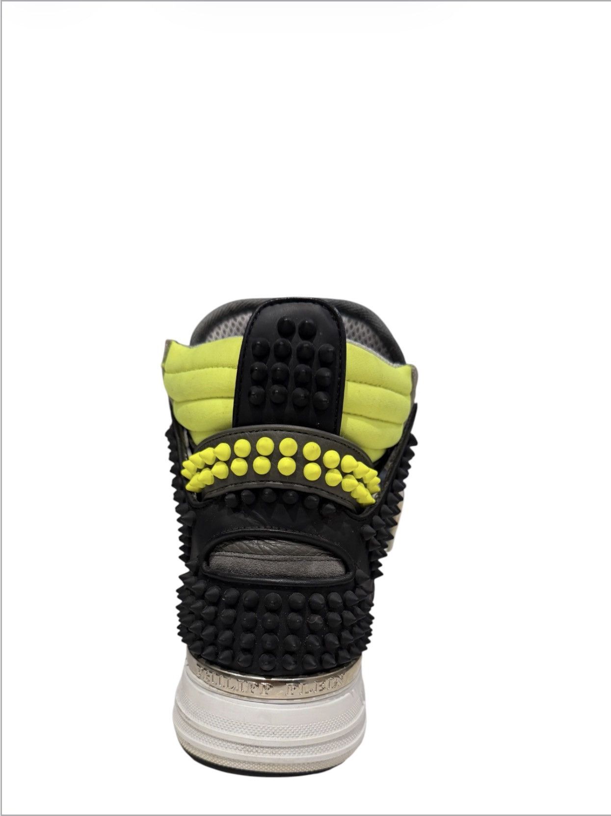 Philipp Plein Philipp Plein Phantom Kicks Studded Hi-Top Sneakers Size US 9 / EU 42 - 5 Thumbnail