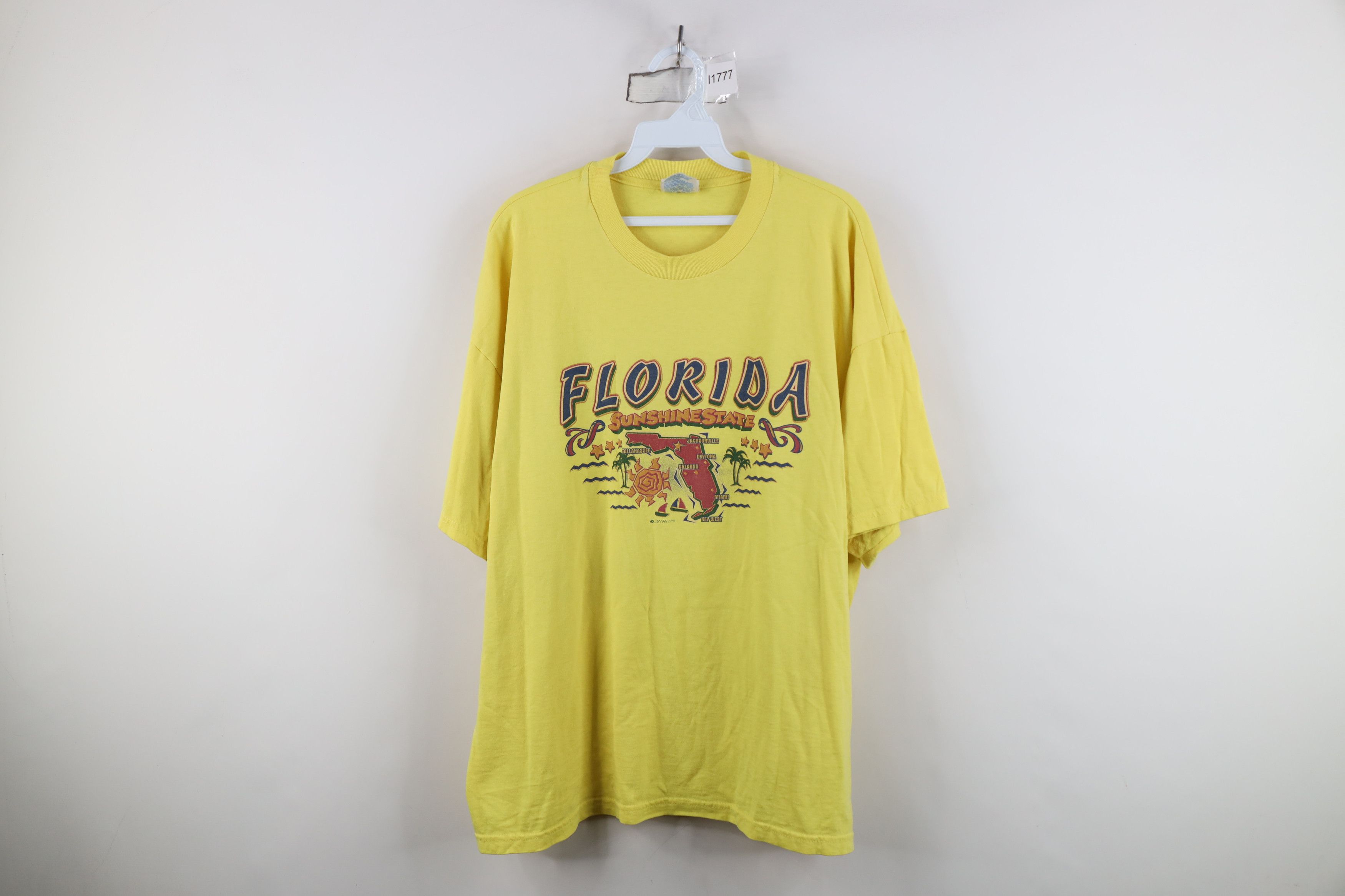 Vintage Vintage 90s Florida Sunshine State Short Sleeve T-Shirt Size US XL / EU 56 / 4 - 1 Thumbnail
