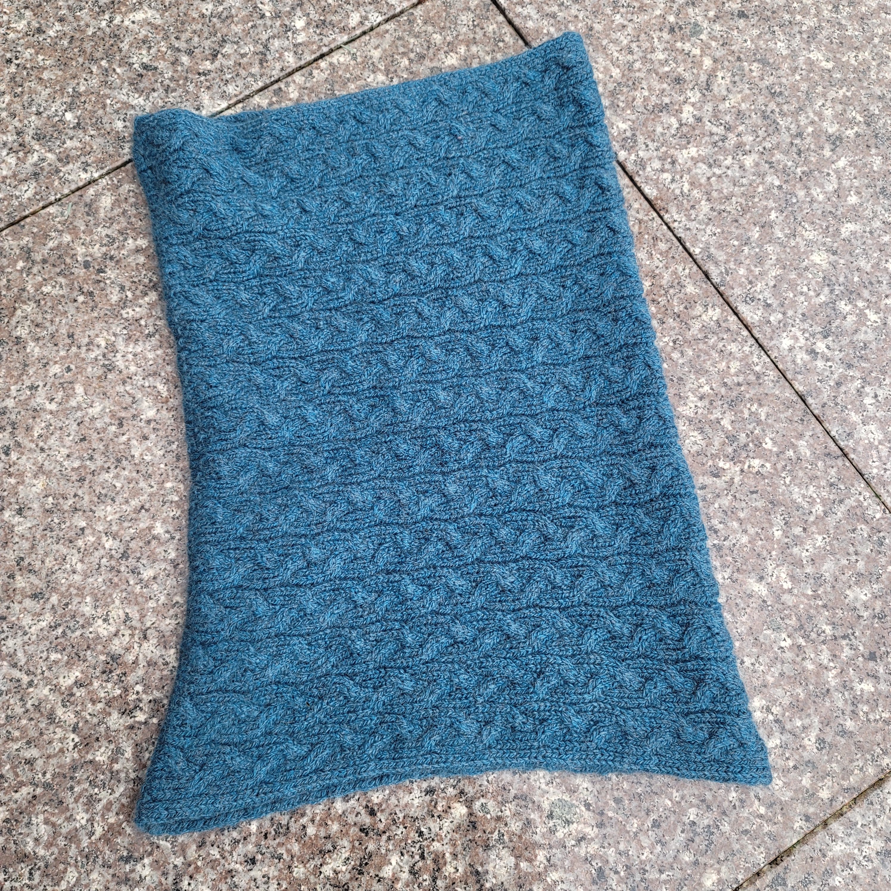 Aran Crafts Aran merino wool infinity scarf Size ONE SIZE - 3 Thumbnail