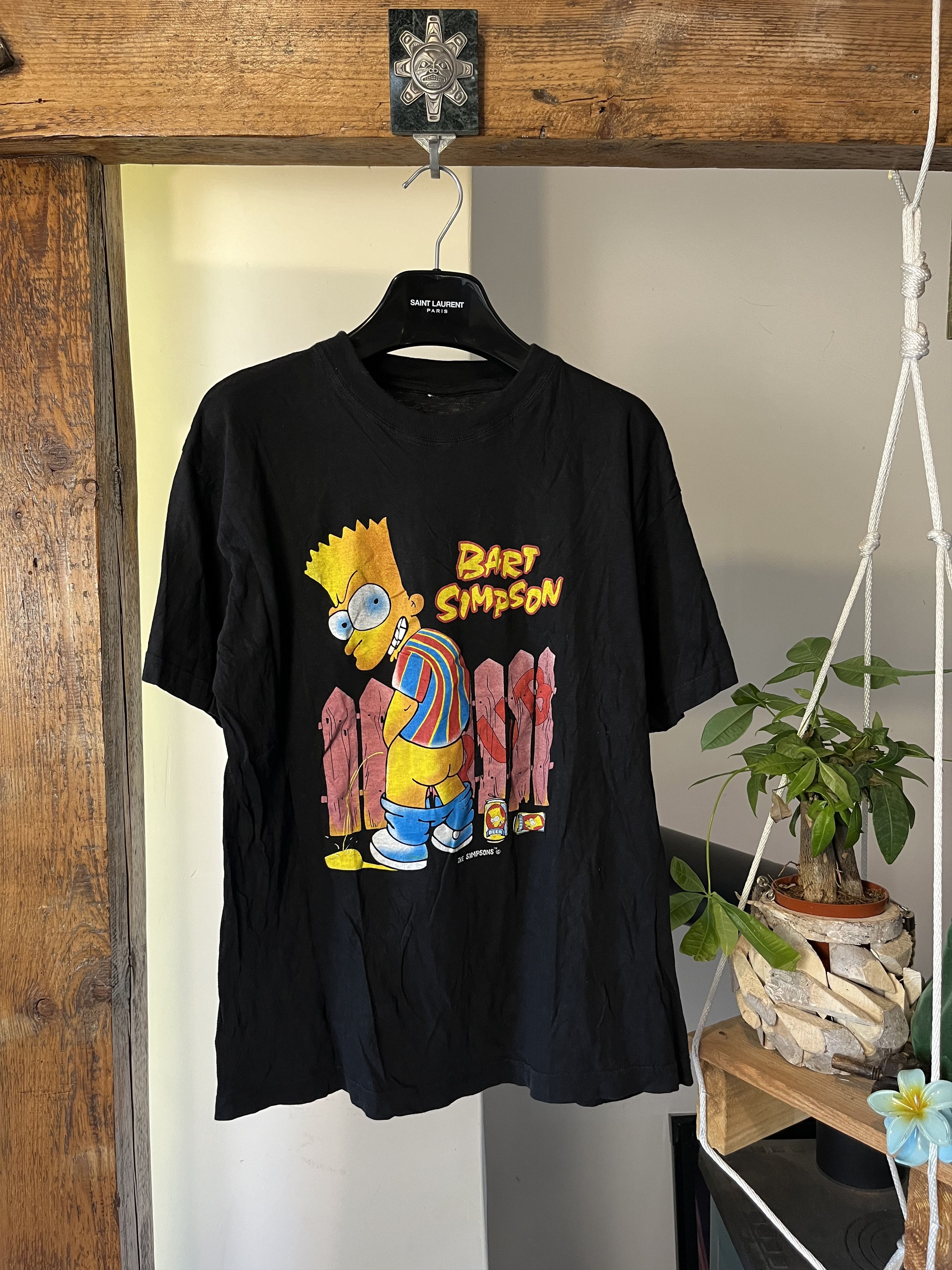 Band Tees × The Simpsons × Vintage 90s The Simpsons Bart Beers Size US L / EU 52-54 / 3 - 1 Thumbnail