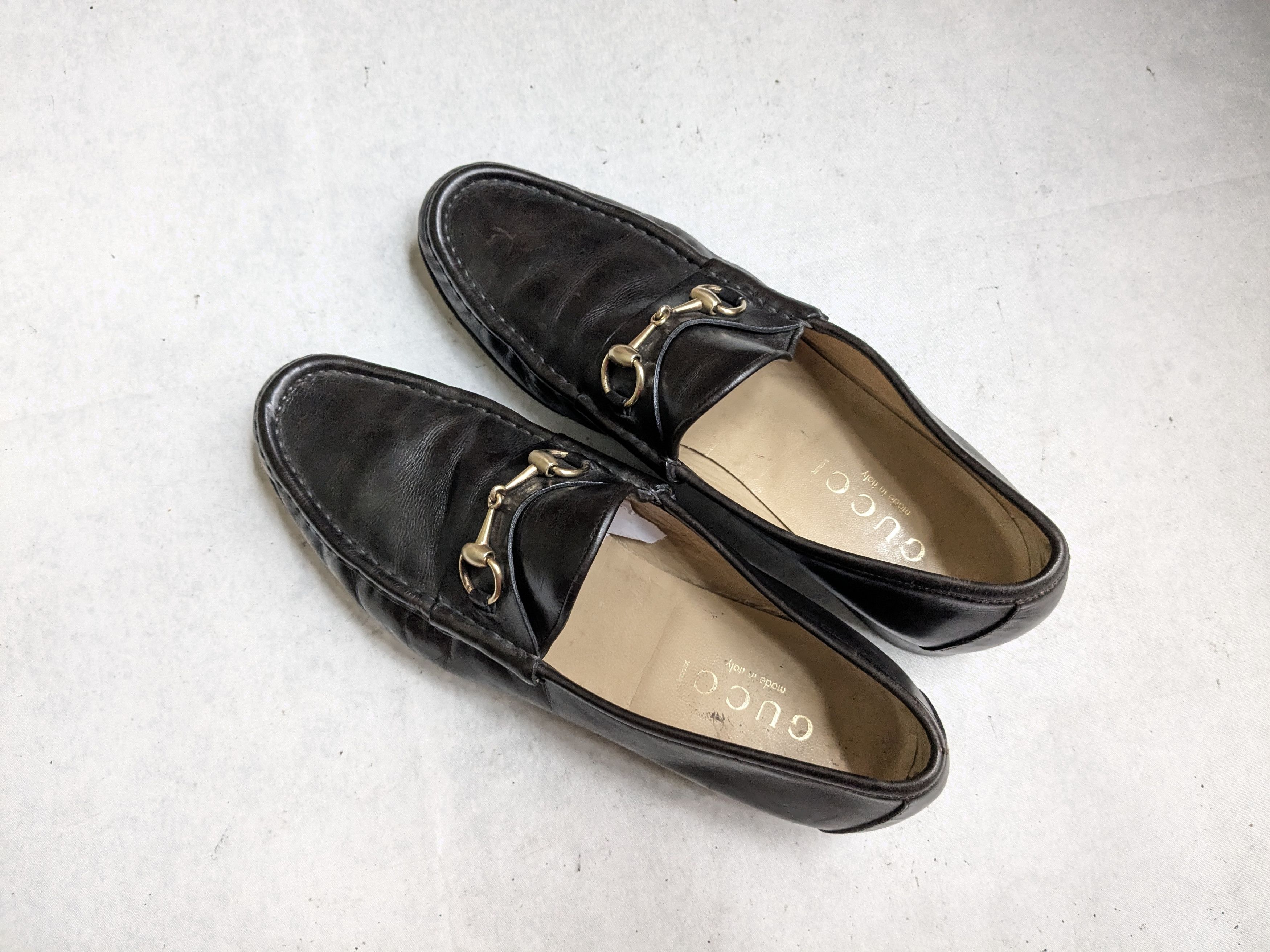 Gucci Gucci Horsebit Loafers Dark Brown 14 D Leather Size US 14 / EU 47 - 13 Thumbnail