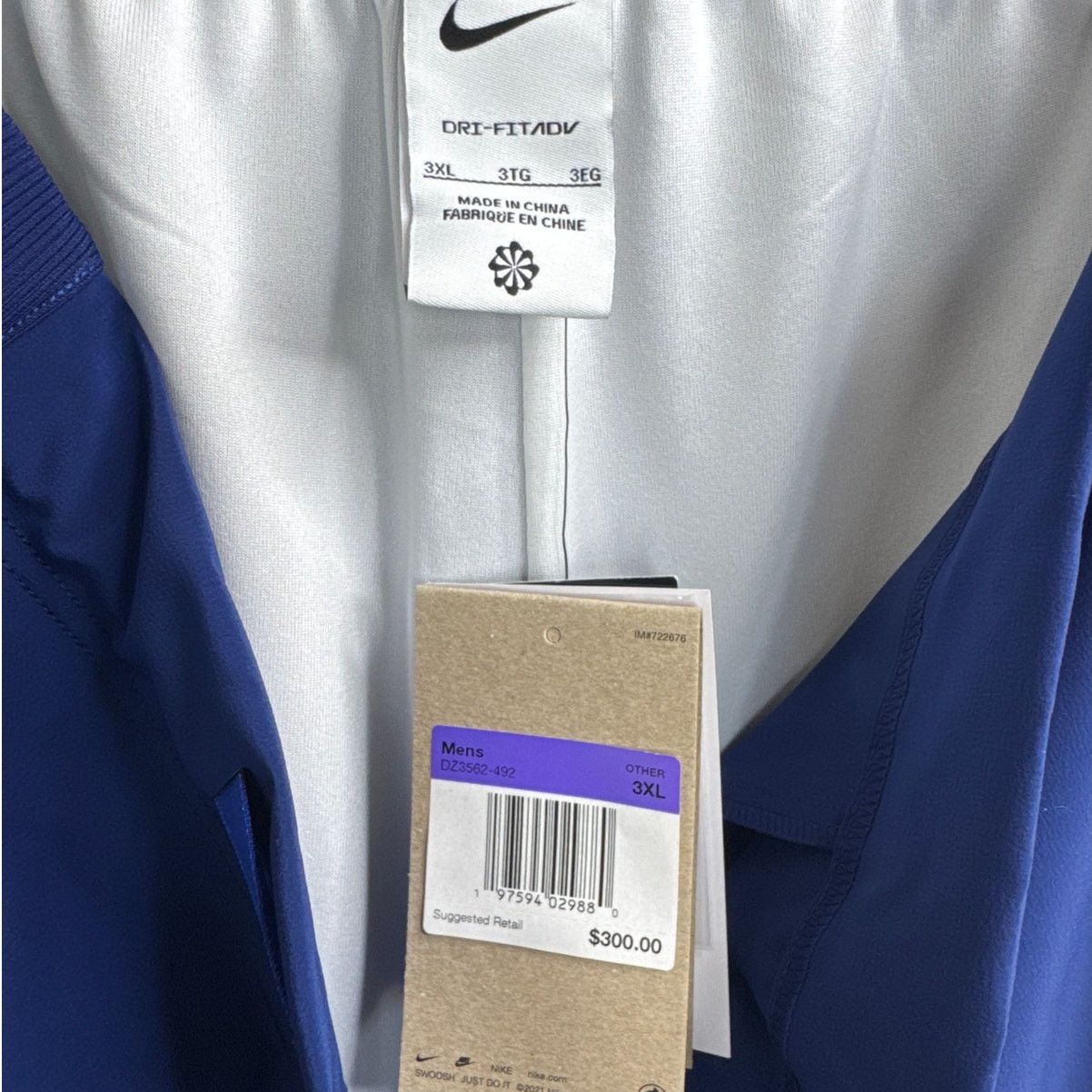 Nike Nike Paris 2024 Team Issued USA Olympic Pants Mens Size 3XL Size US 44 / EU 60 - 10 Thumbnail