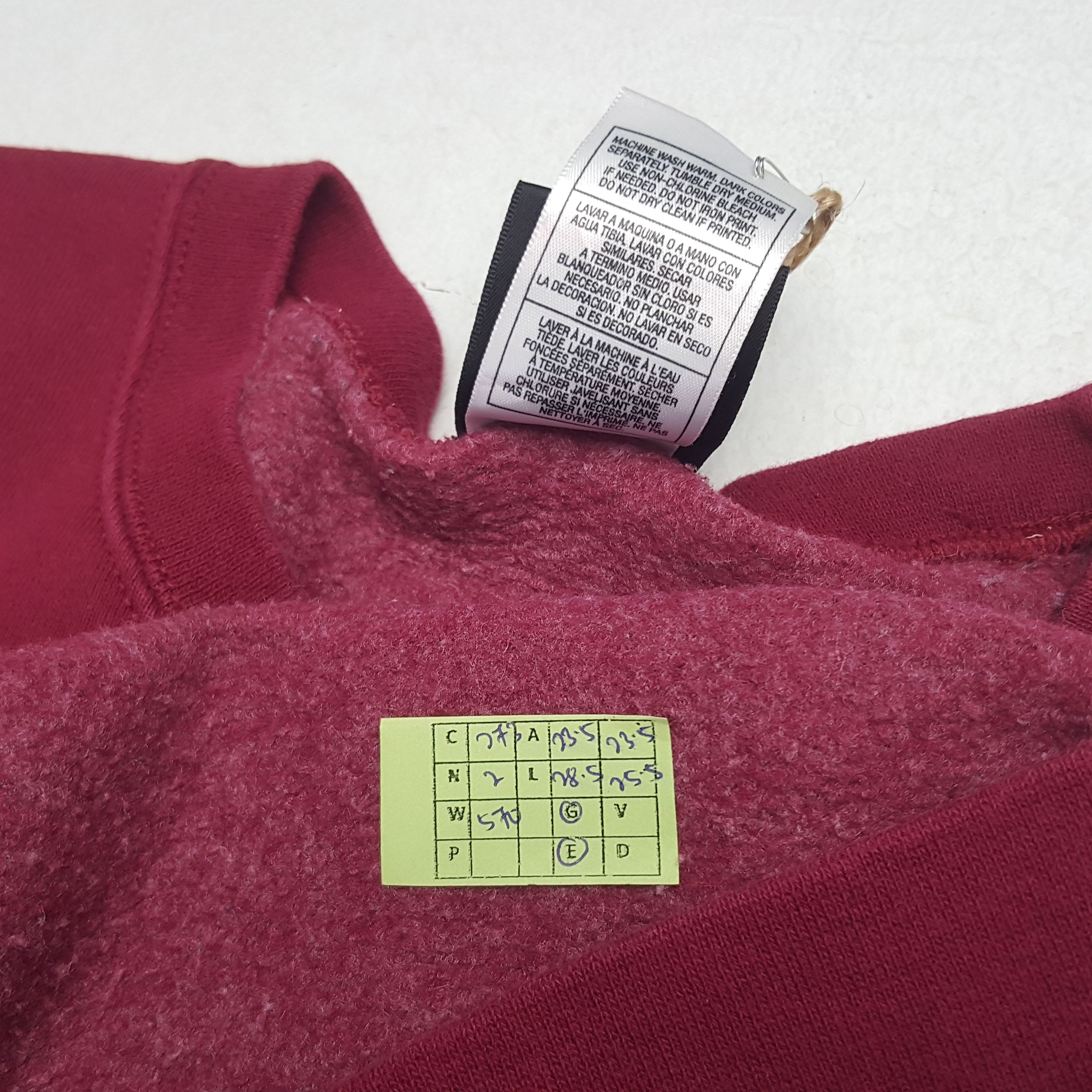 NFL × Vintage Vinatage Washington Redskins American Football Sweatshirt Size US L / EU 52-54 / 3 - 7 Thumbnail
