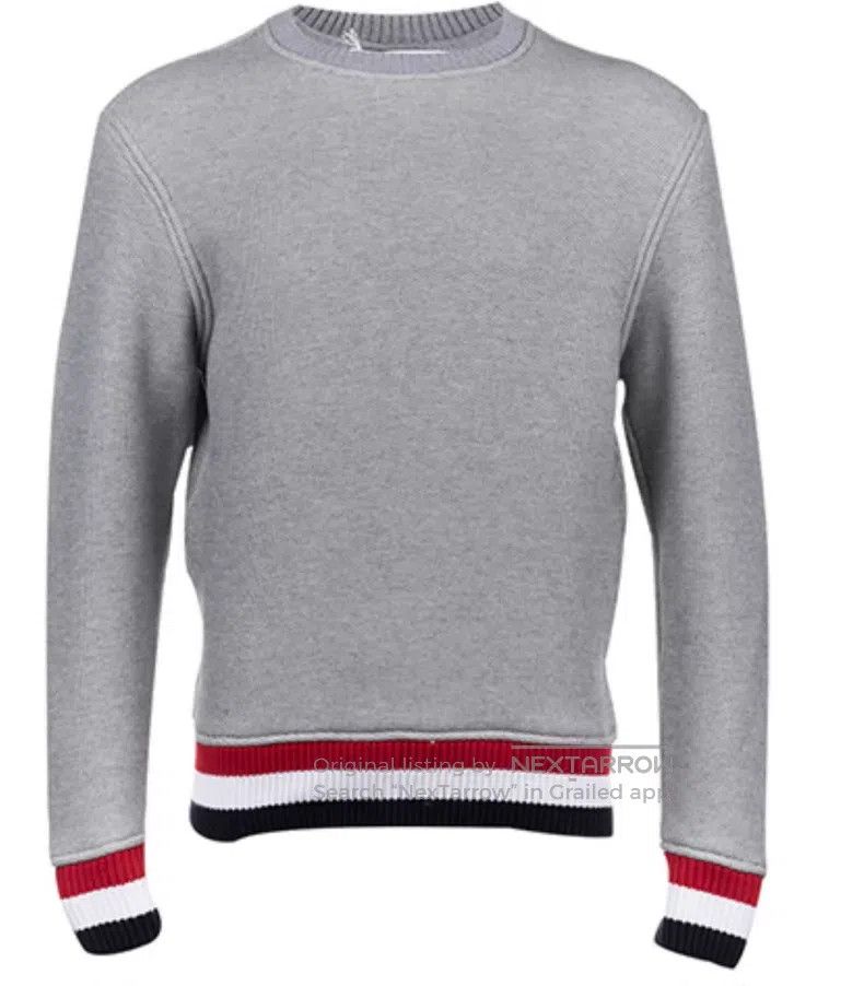 Thom Browne Thom Browne Striped Casual Color-blocked Round-neck Knit T Size US XS / EU 42 / 0 - 1 Thumbnail