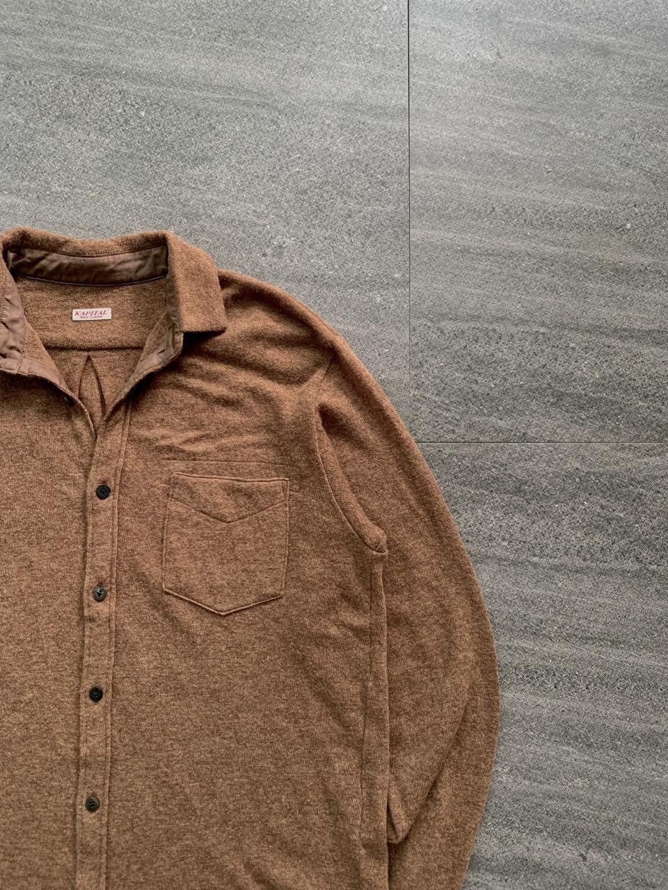 Kapital FREE TAX! Wool Textured Ls Shirt Size US M / EU 48-50 / 2 - 2 Thumbnail