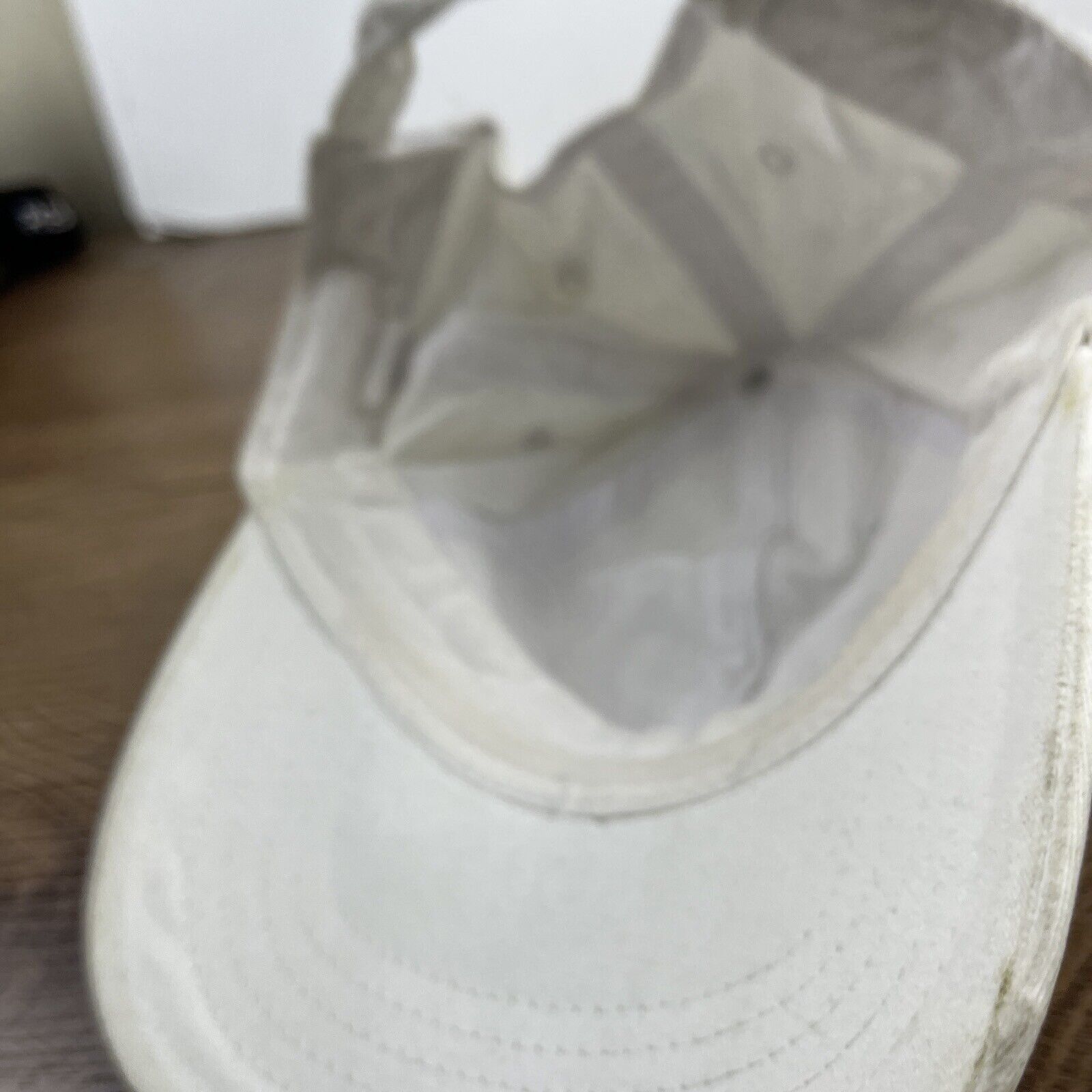 Other Plain White Hat White Hat Adjustable Adult Size Hat White Ca Size ONE SIZE - 12 Thumbnail