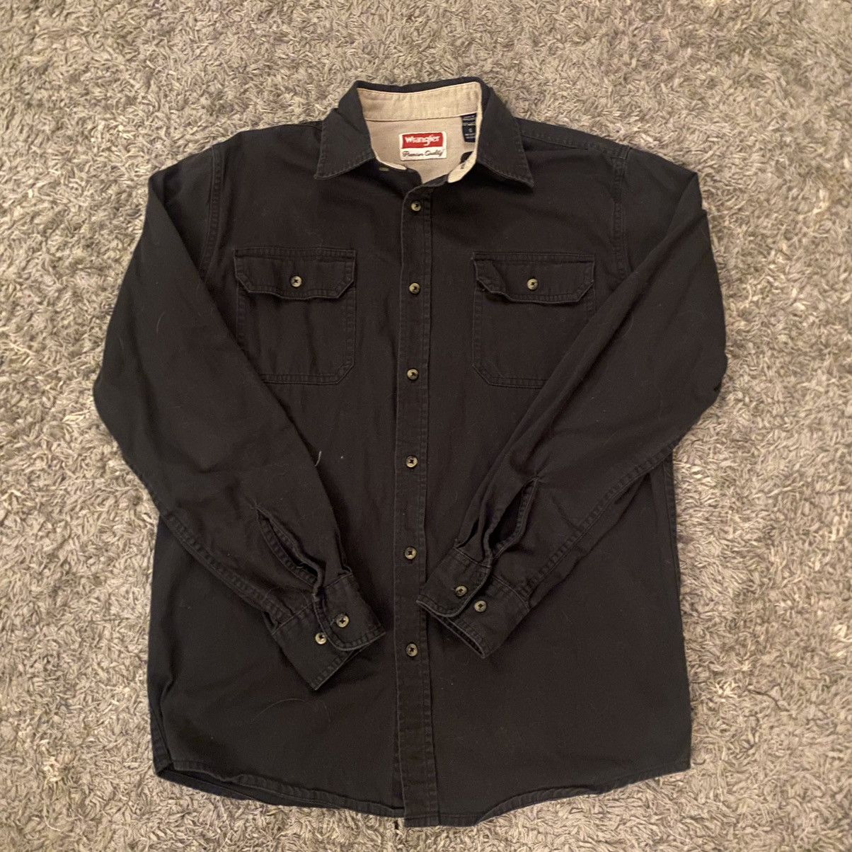Wrangler Black wrangler button up Size US S / EU 44-46 / 1 - 1 Thumbnail