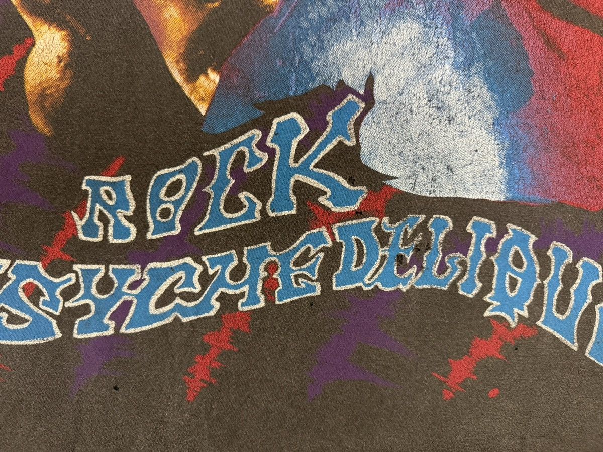Other Vintage Jimi Hendrix Rock Psychedelic Tee Double Sided Rare Size US L / EU 52-54 / 3 - 8 Thumbnail