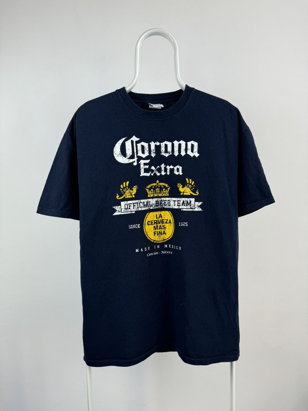 Vintage Corona Extra Big Logo Official Merchandise Tee Size US XL / EU 56 / 4 - 1 Thumbnail