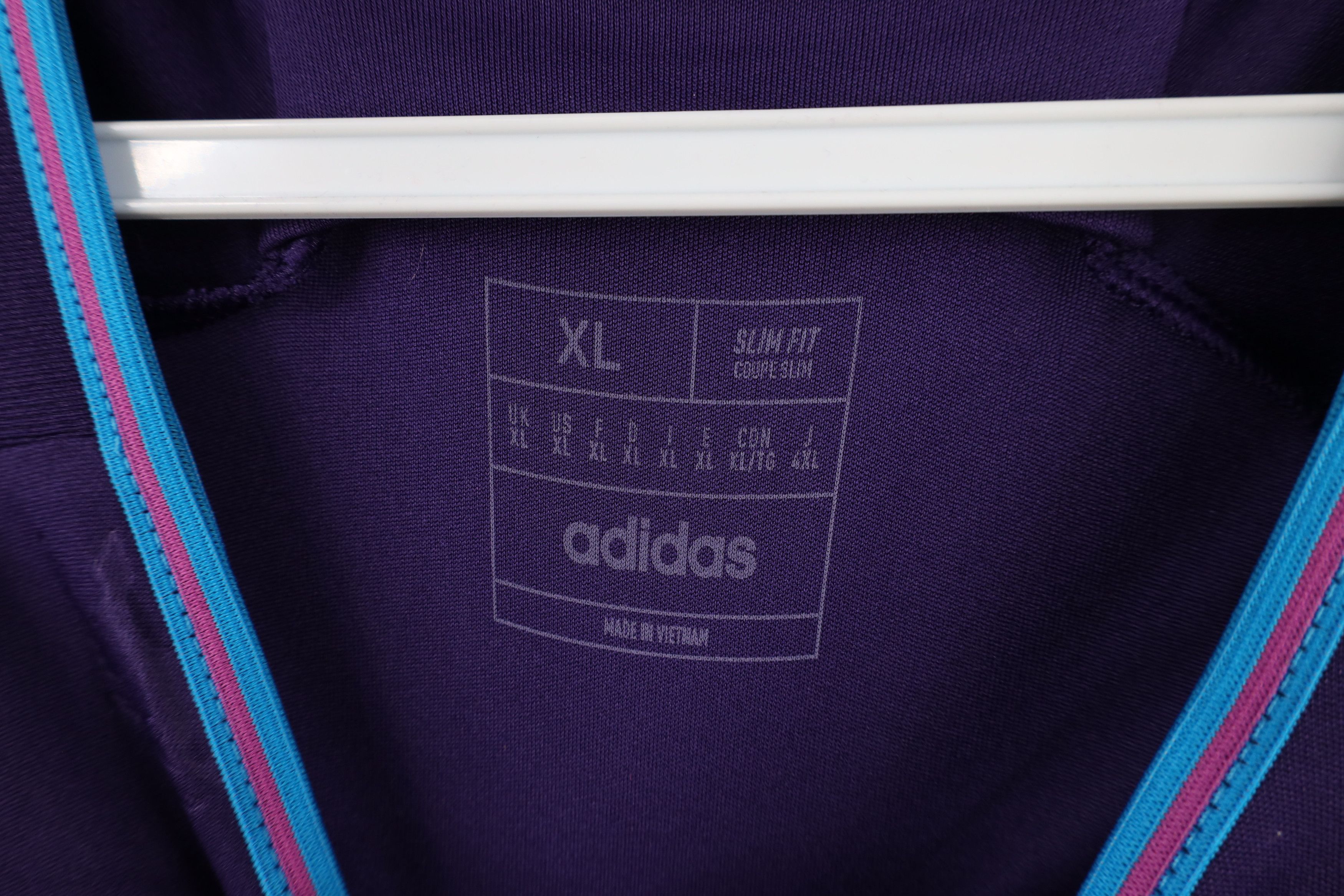 Adidas × Vintage New Adidas Charlotte Club Soccer Jersey Futbol Purple Size US XL / EU 56 / 4 - 5 Thumbnail