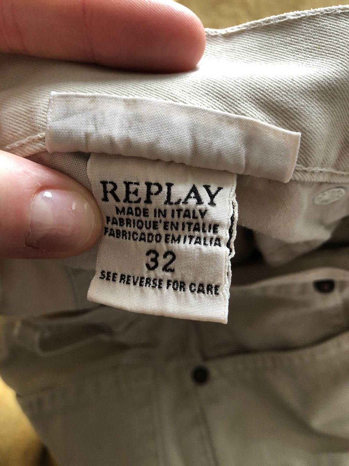 Replay REPLAY USA CLASSIC VINTAGE QUALITY CASUAL PANTS Size US 32 / EU 48 - 5 Thumbnail