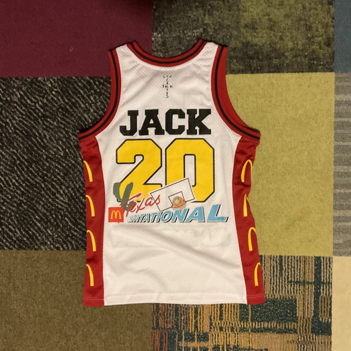 Travis Scott Cactus Jack x McDonald’s All-American Jersey | Size: S Size US S / EU 44-46 / 1 - 3 Thumbnail