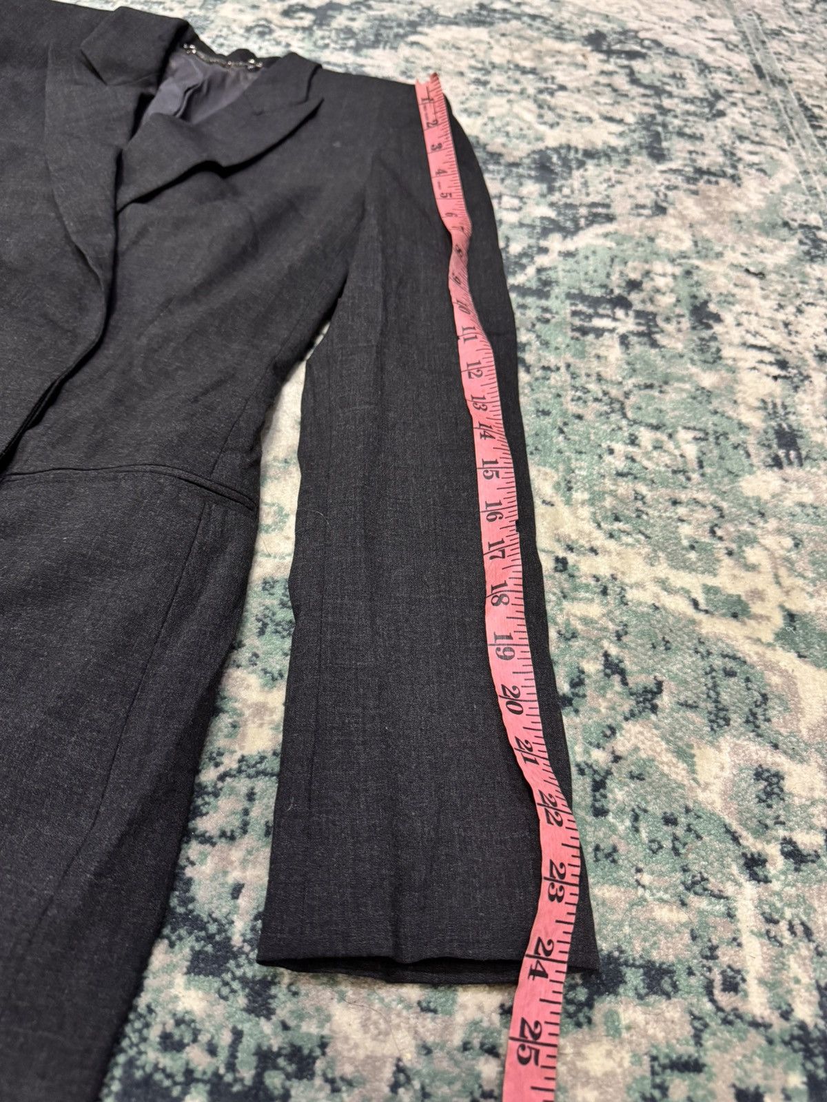 Gucci GUCCI DOUBLE BREASTED GABARDINE LANA WOOL BLAZER JACKET Size XS / US 0-2 / IT 36-38 - 9 Thumbnail
